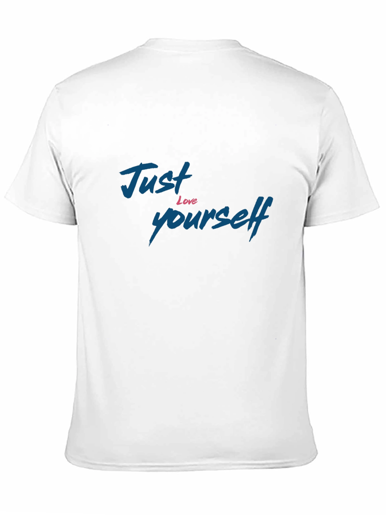Just Love Yourself Graphic T-Shirt - Black