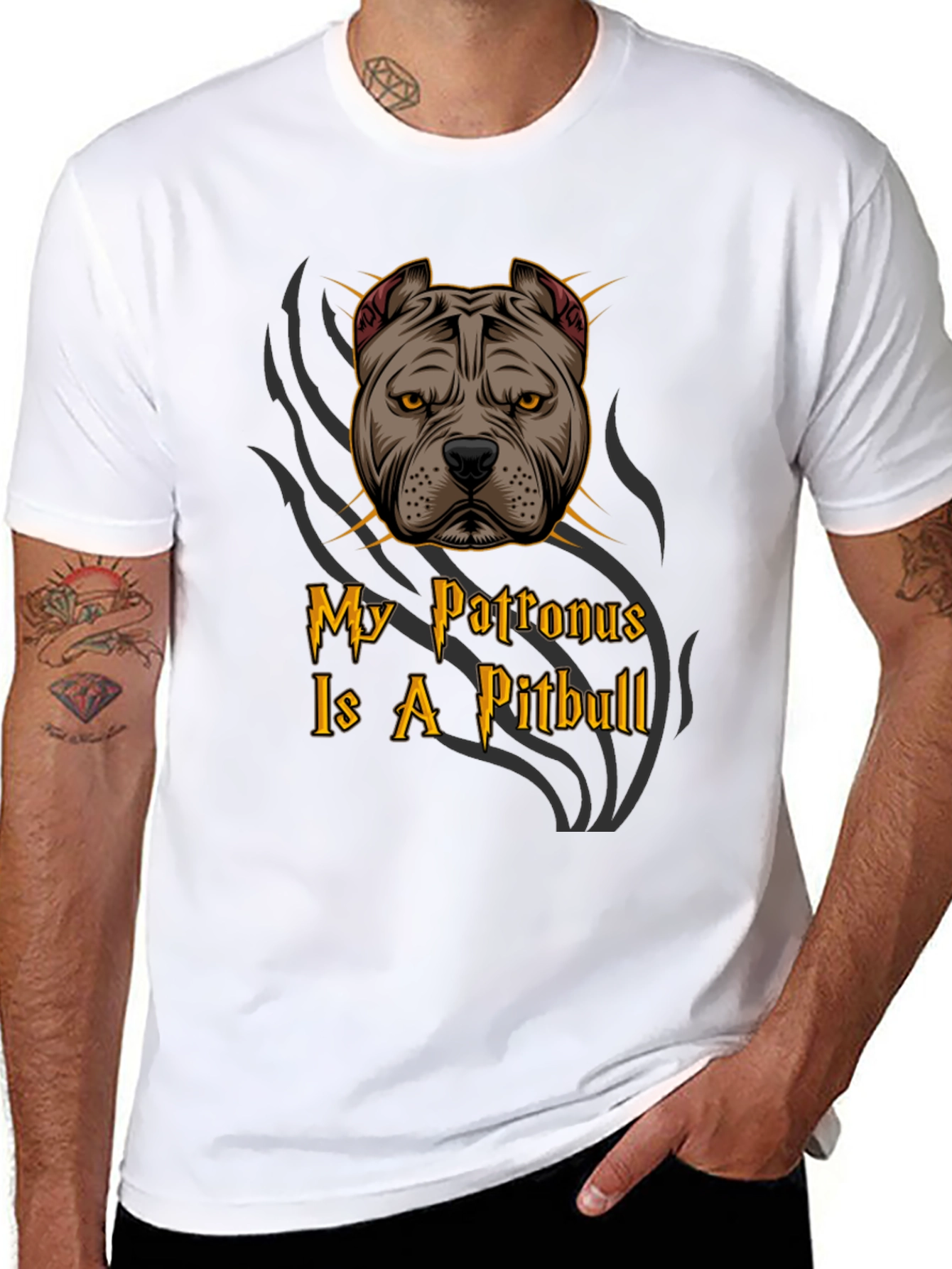My Patronus Is A Pitbull T-Shirt
