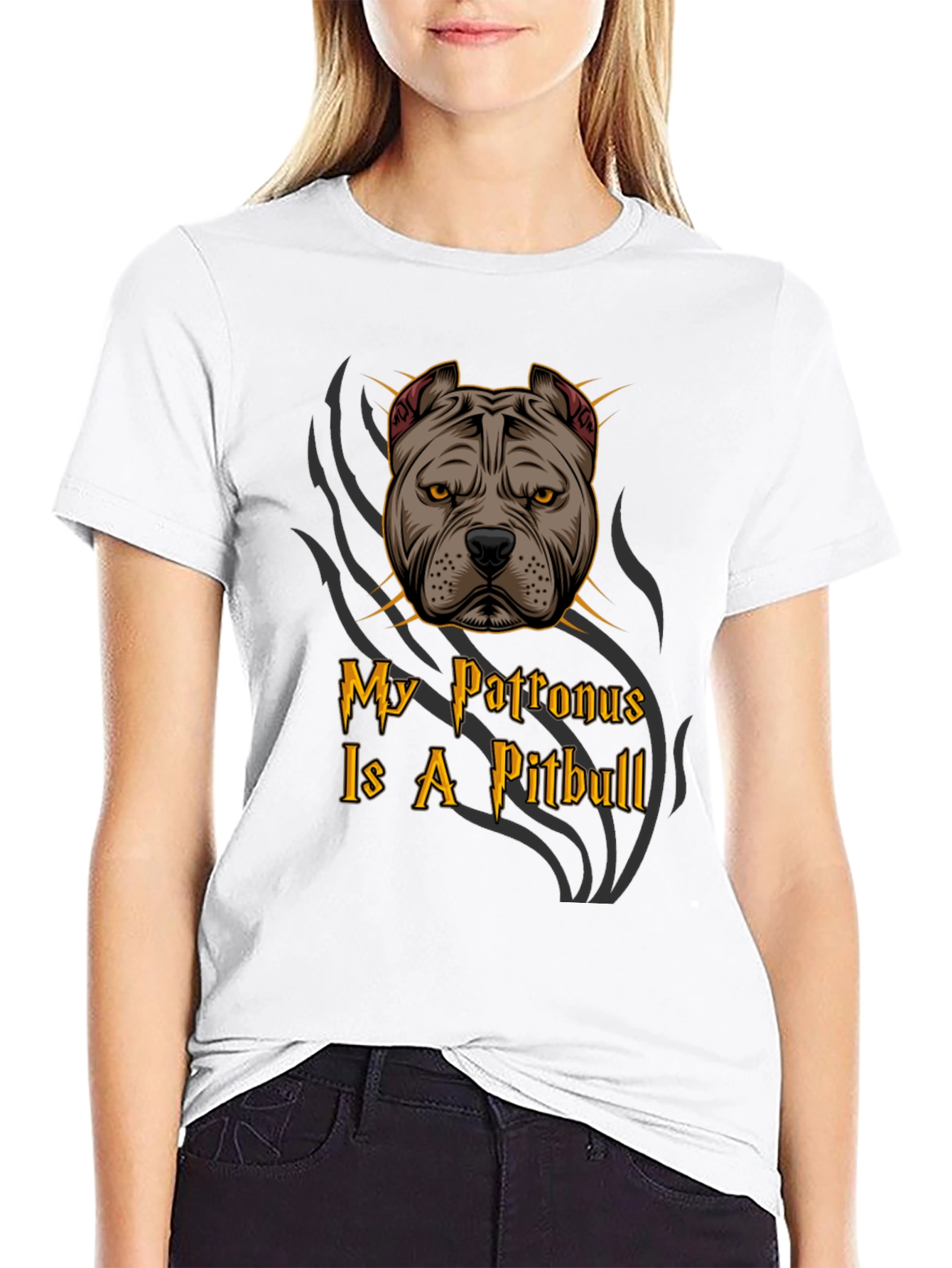 My Patronus Is A Pitbull T-Shirt