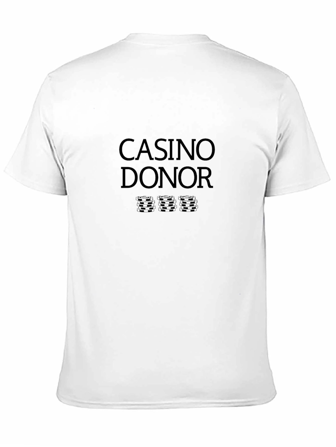 Casino Donor Black T-Shirt