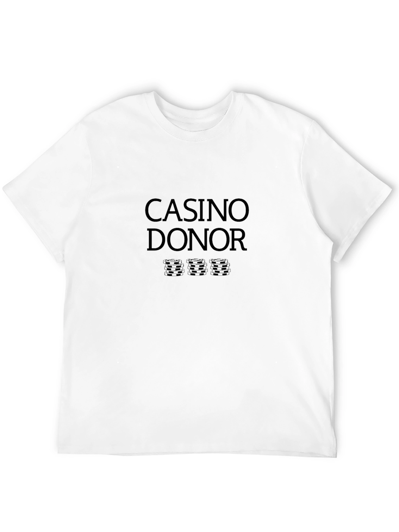 Casino Donor Black T-Shirt
