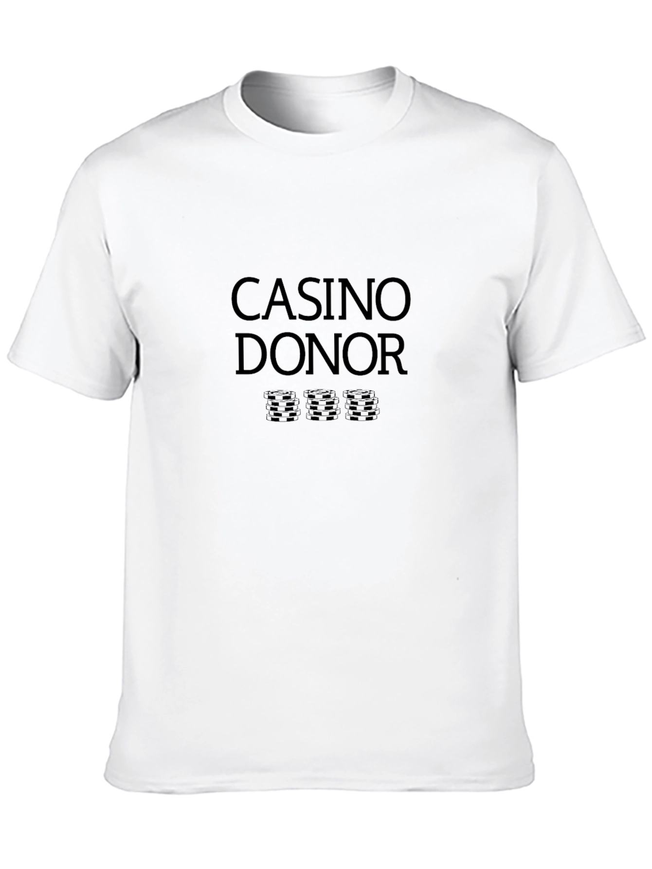 Casino Donor Black T-Shirt
