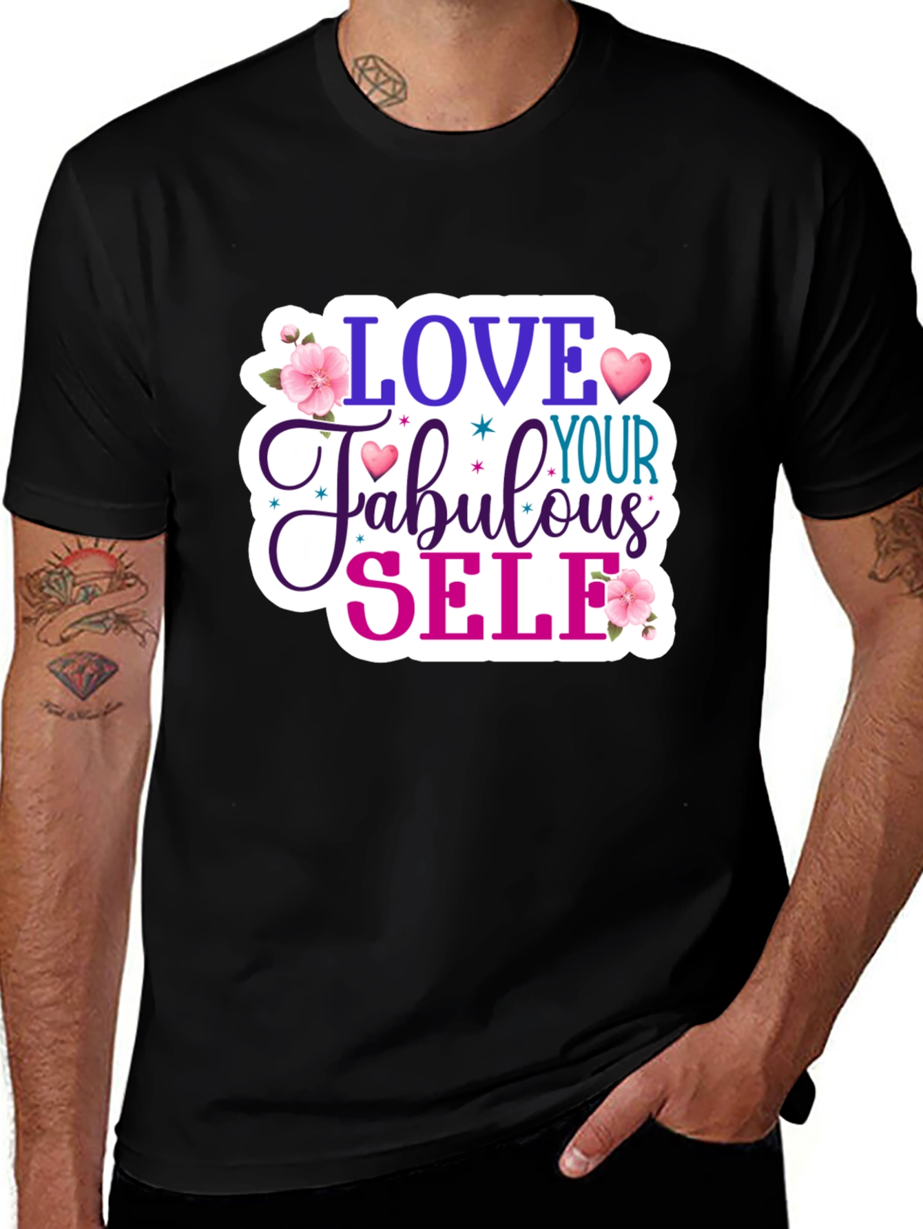 Love Your Fabulous Self Graphic Tee