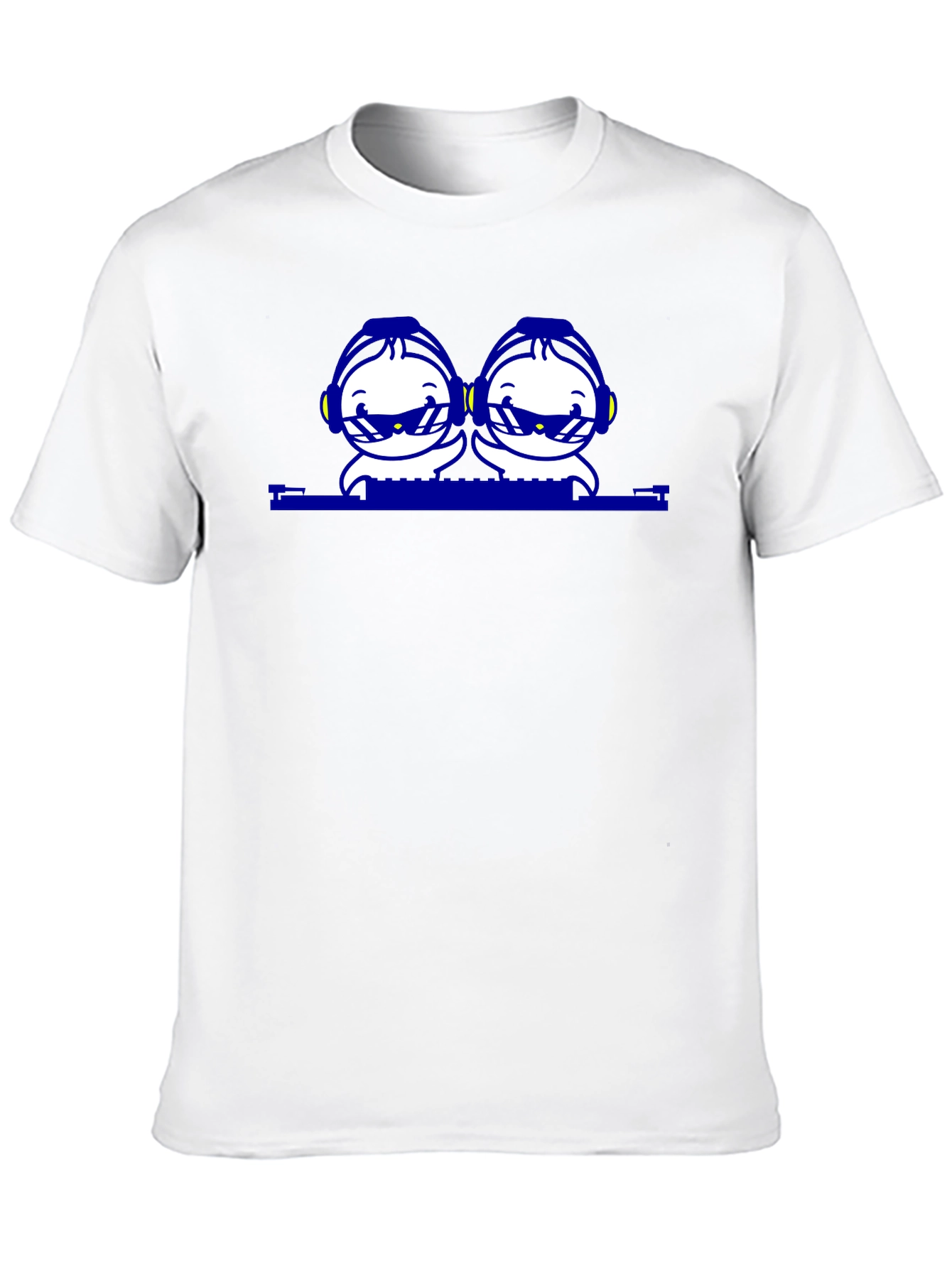 Cool Character Graphic Tee - Black