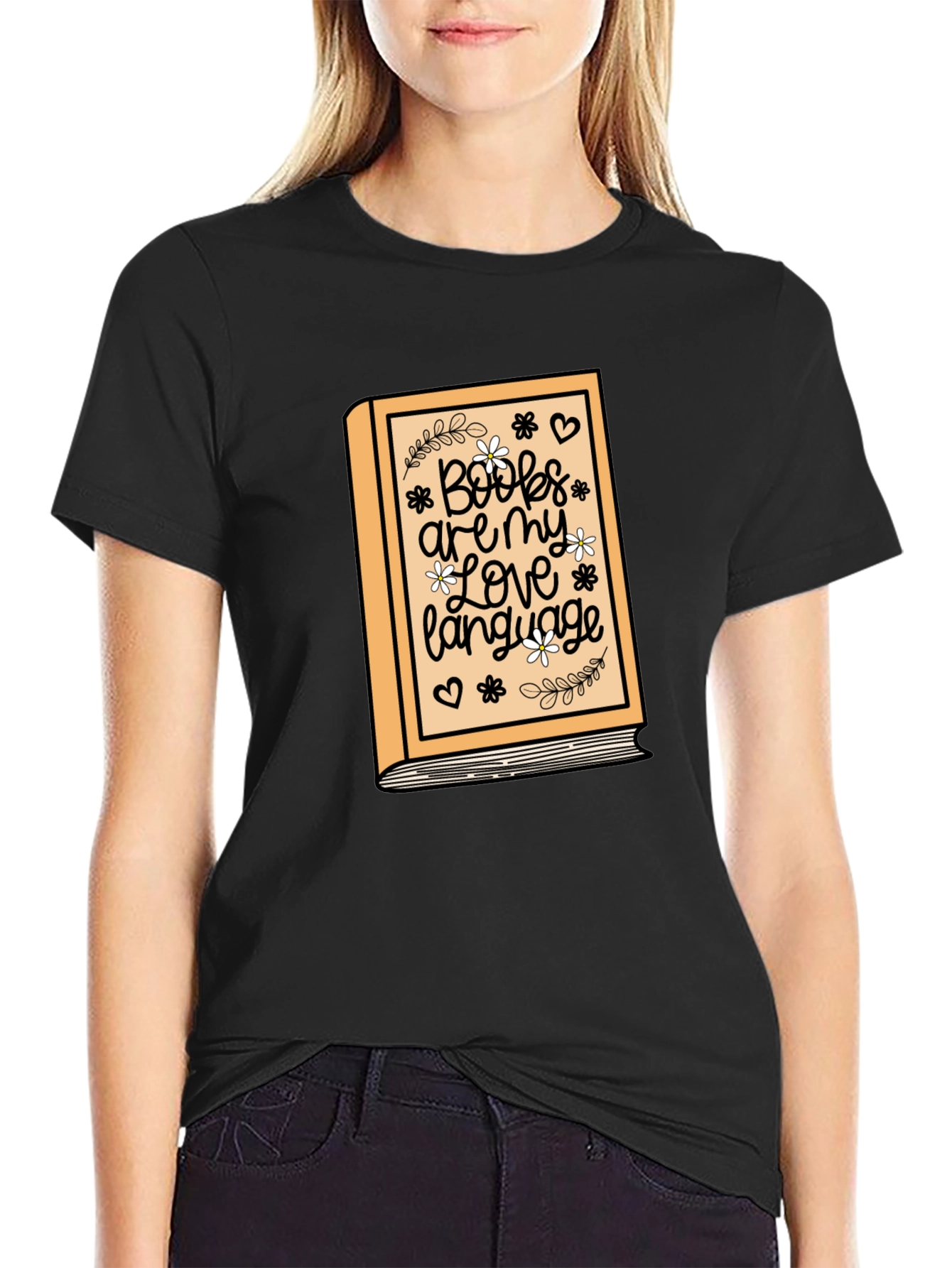 Books Are My Love Language Tee