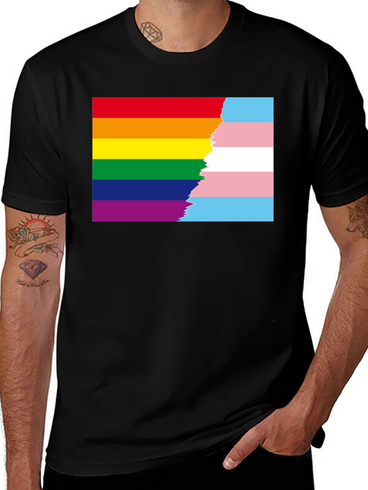 Pride & Transgender Flag T-Shirt