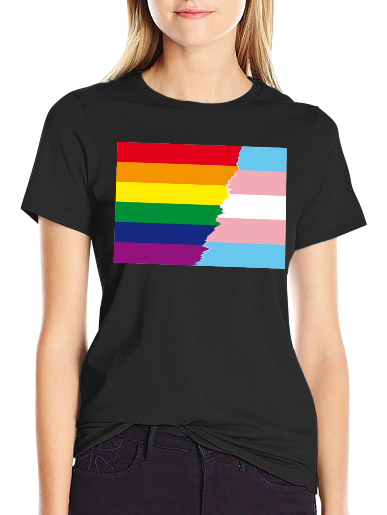 Pride & Transgender Flag T-Shirt