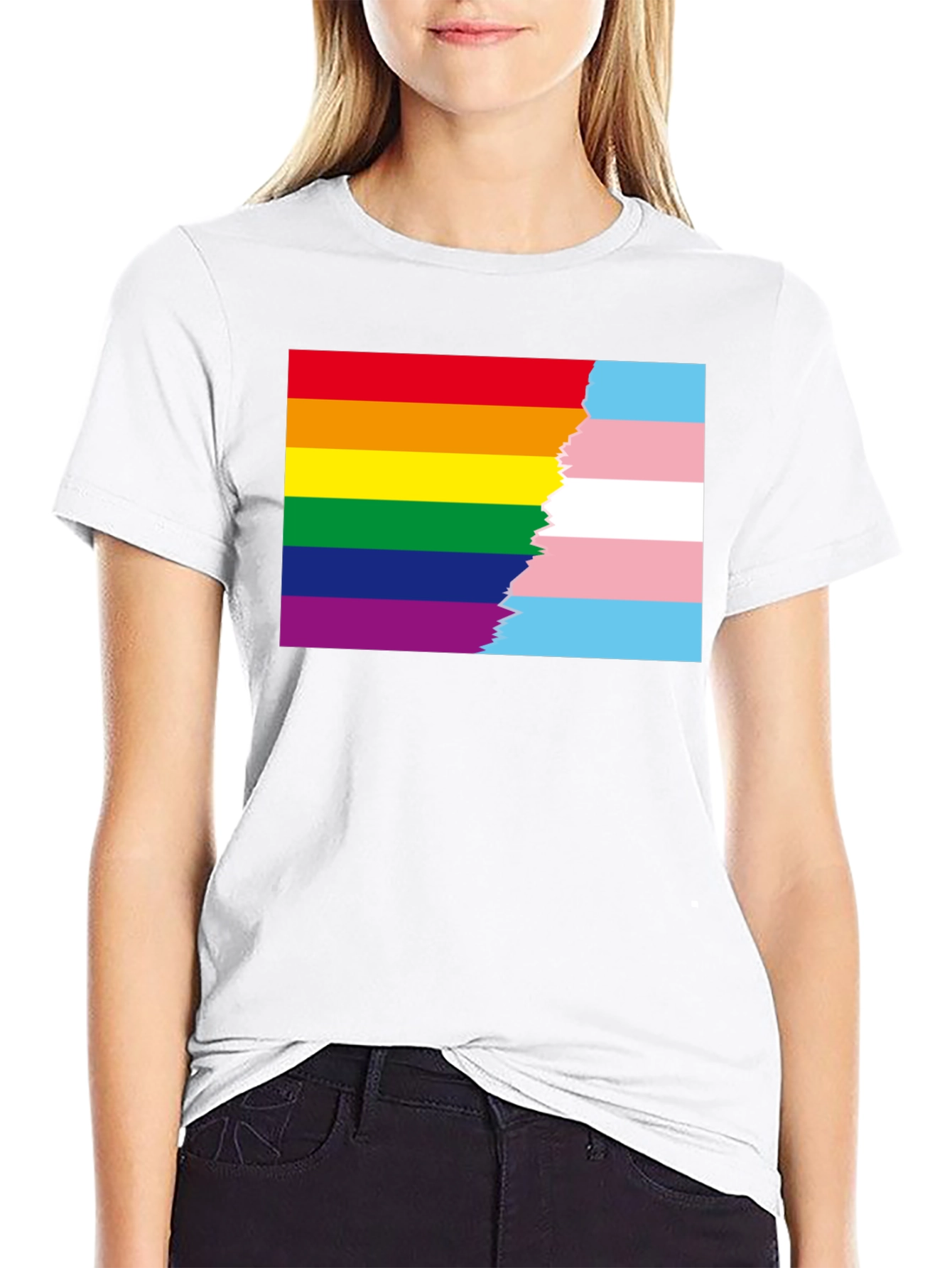 Pride & Transgender Flag T-Shirt