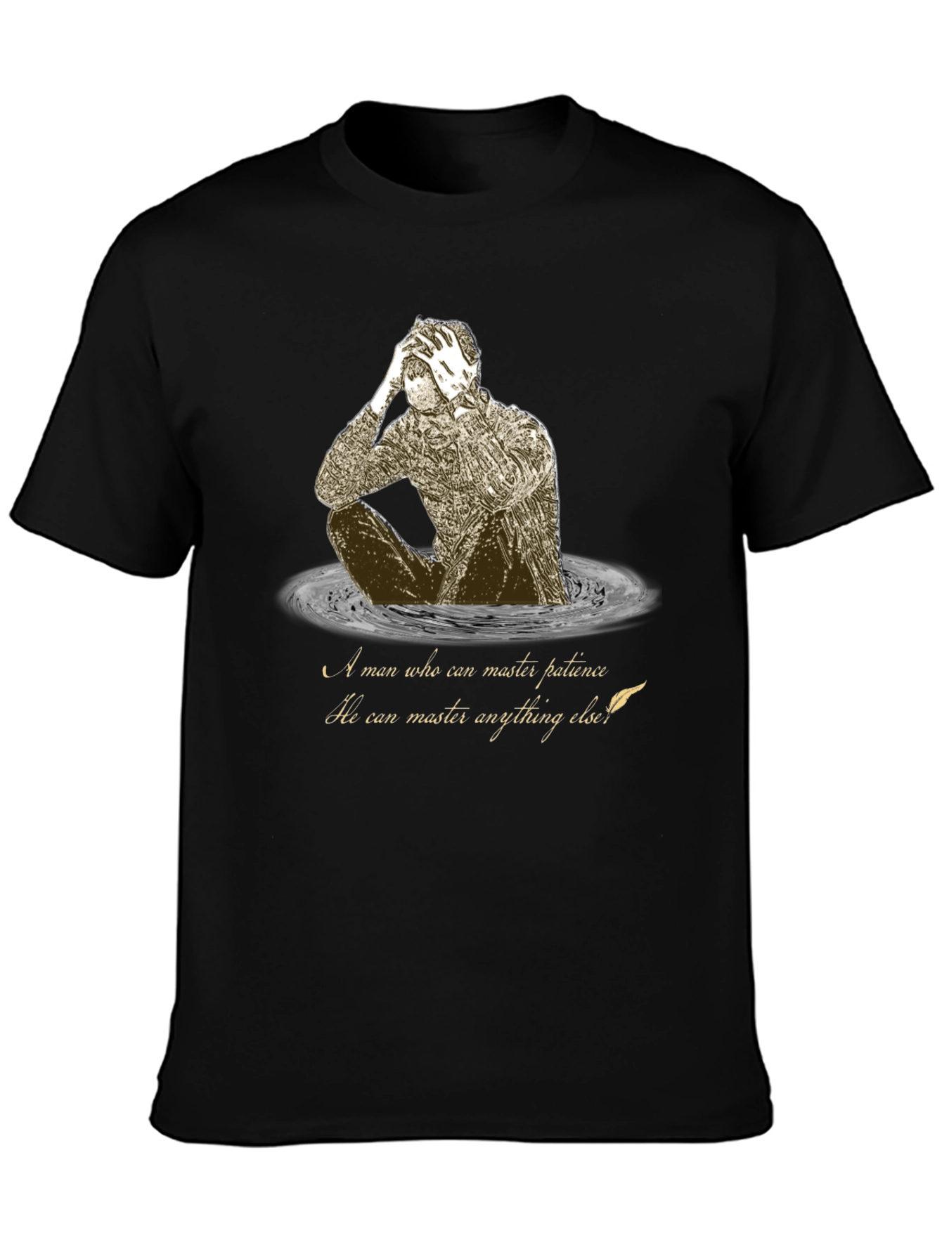 Patience Quote Graphic Tee - Master Anything