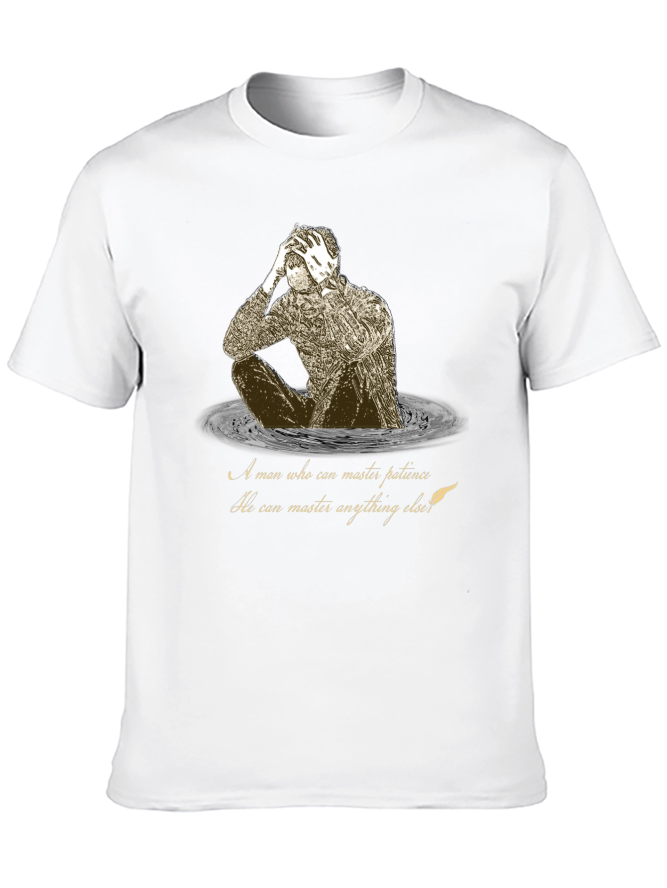 Patience Quote Graphic Tee - Master Anything