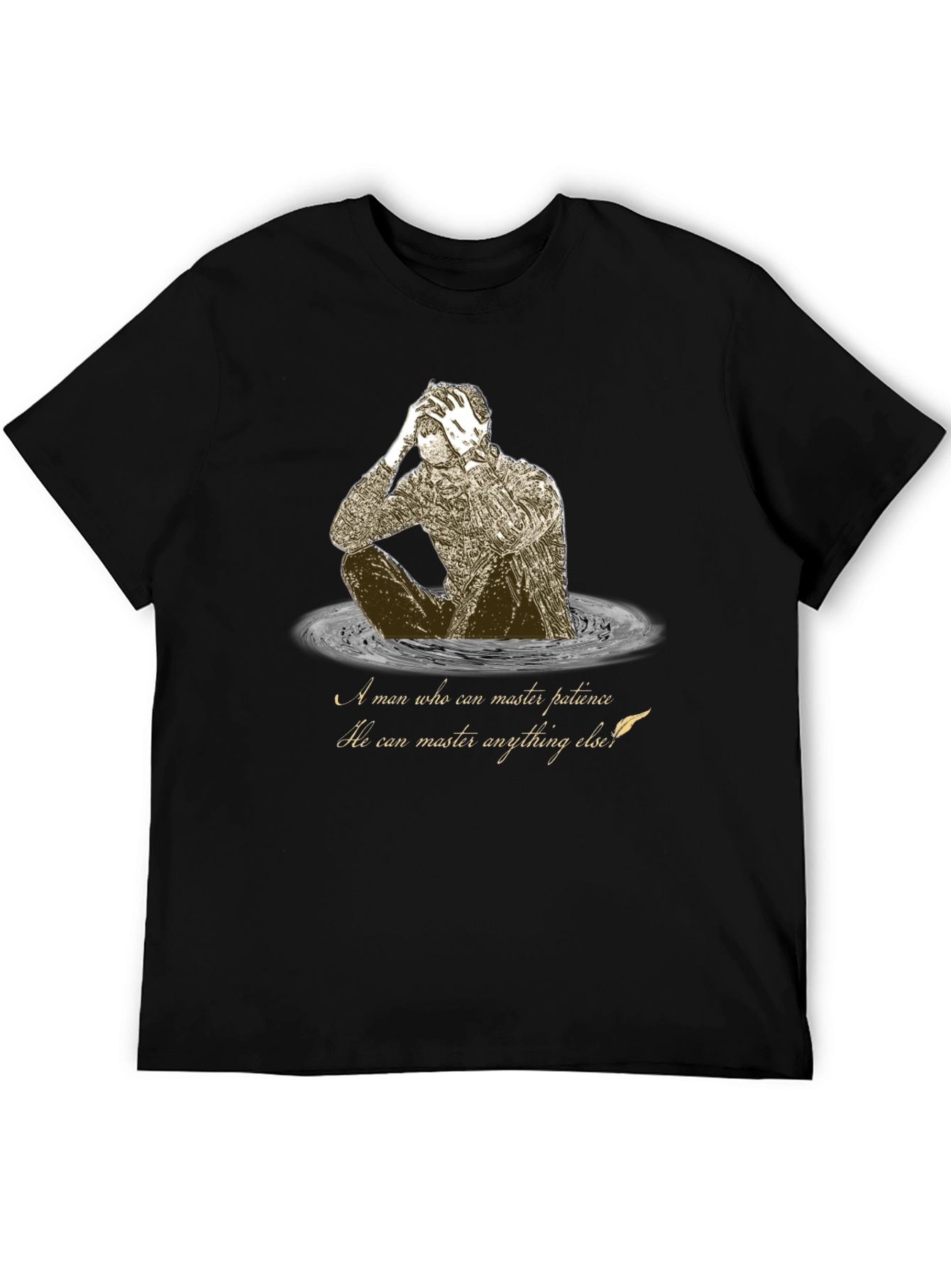 Patience Quote Graphic Tee - Master Anything