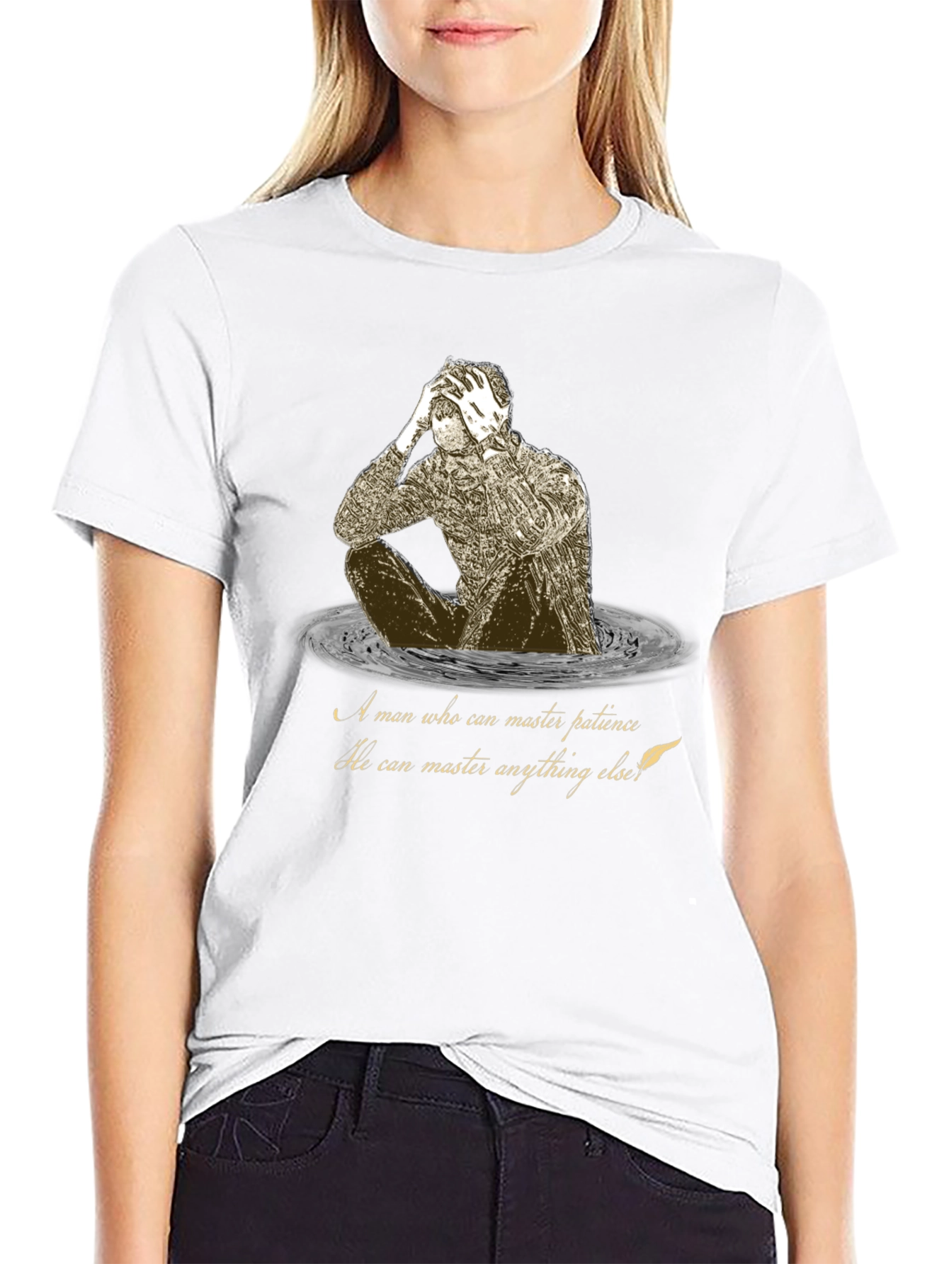 Patience Quote Graphic Tee - Master Anything