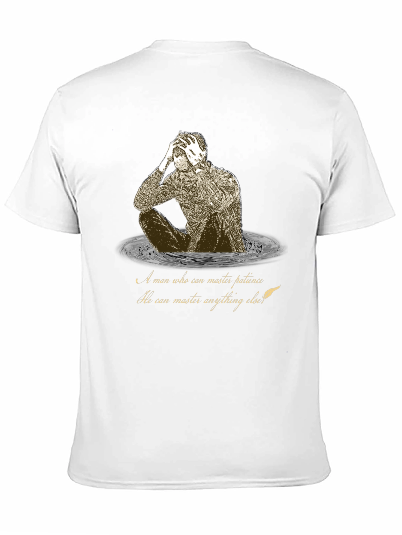 Patience Quote Graphic Tee - Master Anything
