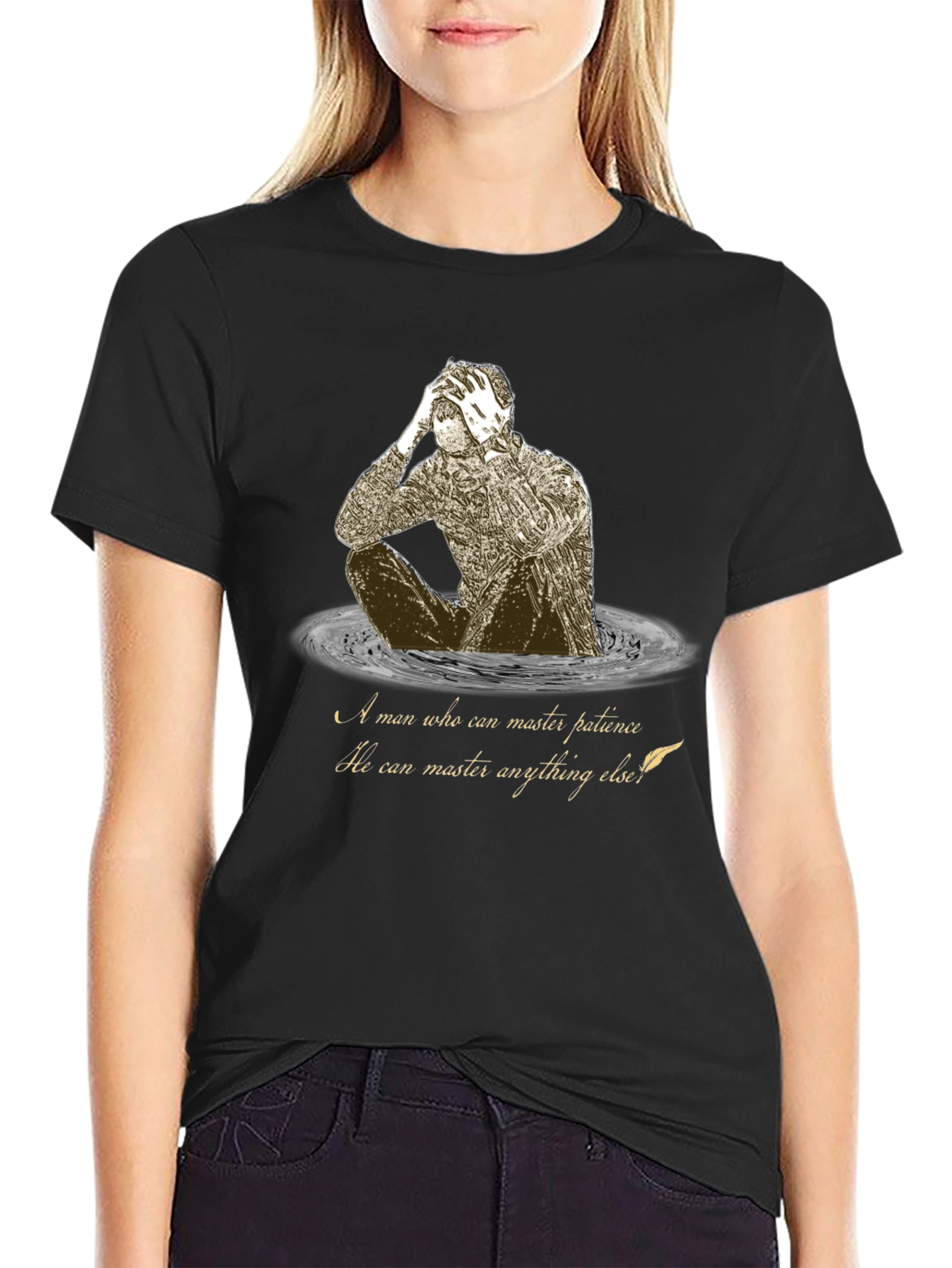 Patience Quote Graphic Tee - Master Anything