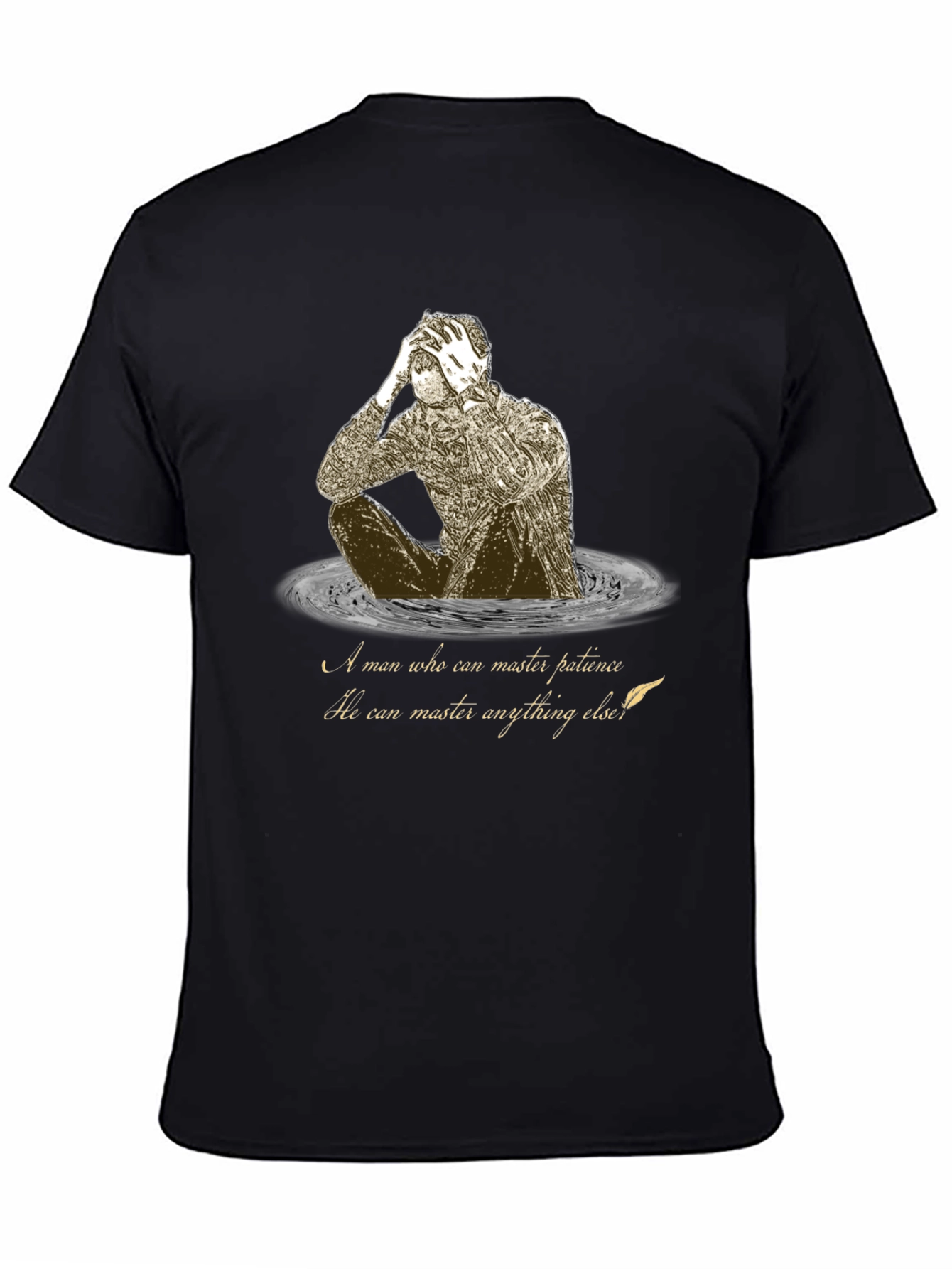 Patience Quote Graphic Tee - Master Anything