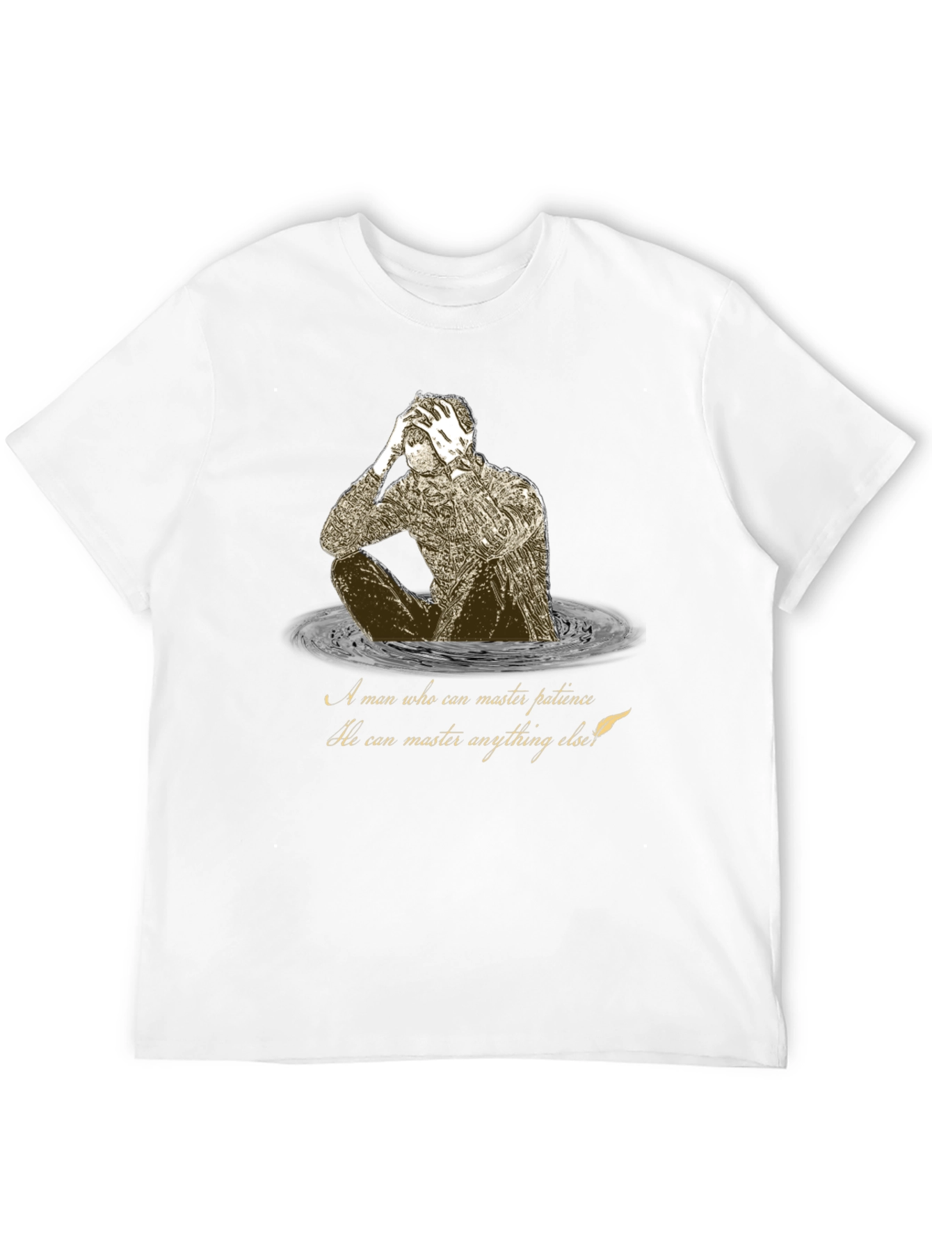 Patience Quote Graphic Tee - Master Anything