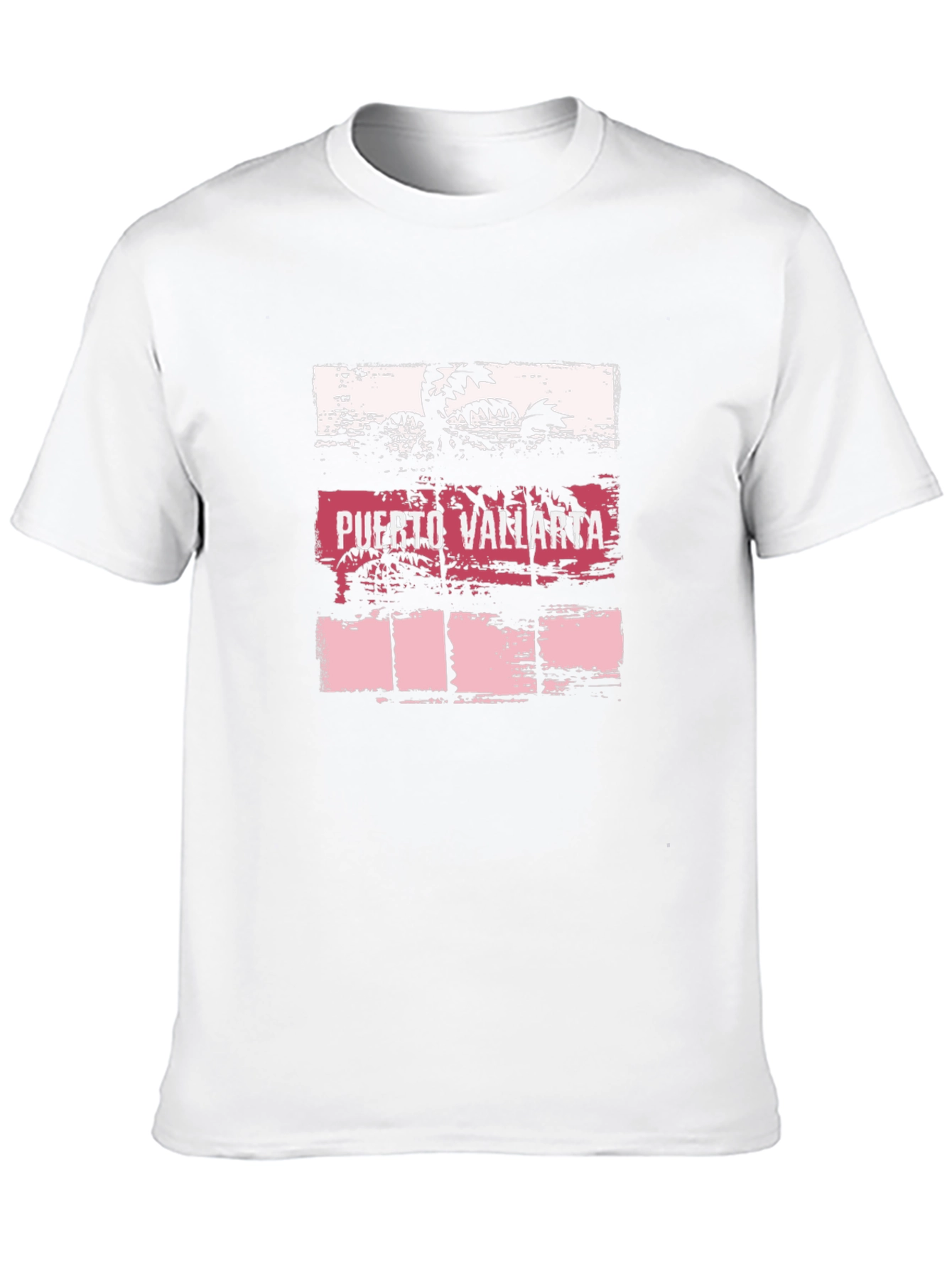 Puerto Vallarta T-Shirt Palm Tree Graphic Tee