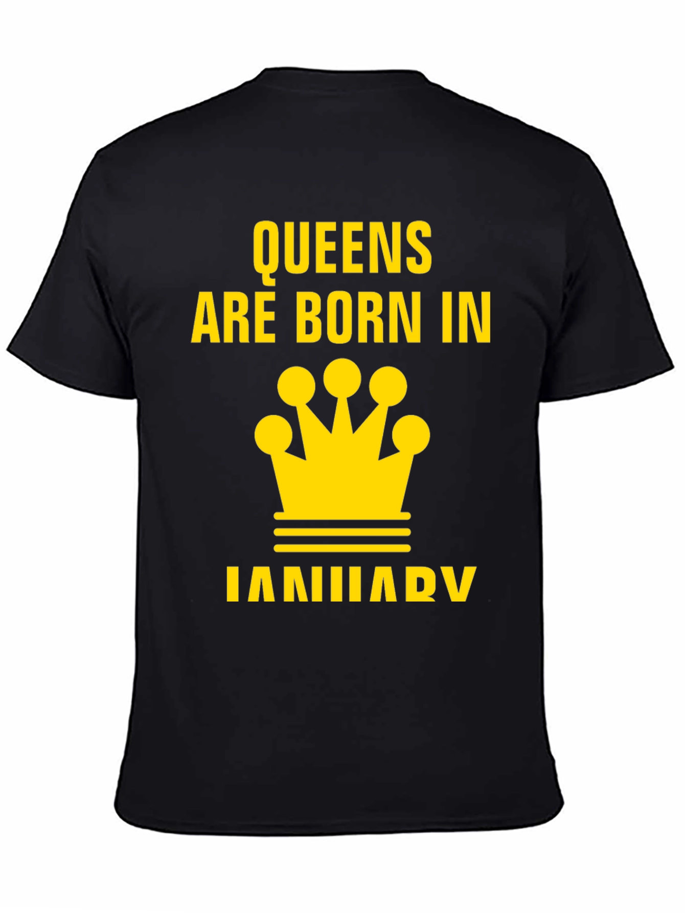 Queens Are Born In January T-Shirt