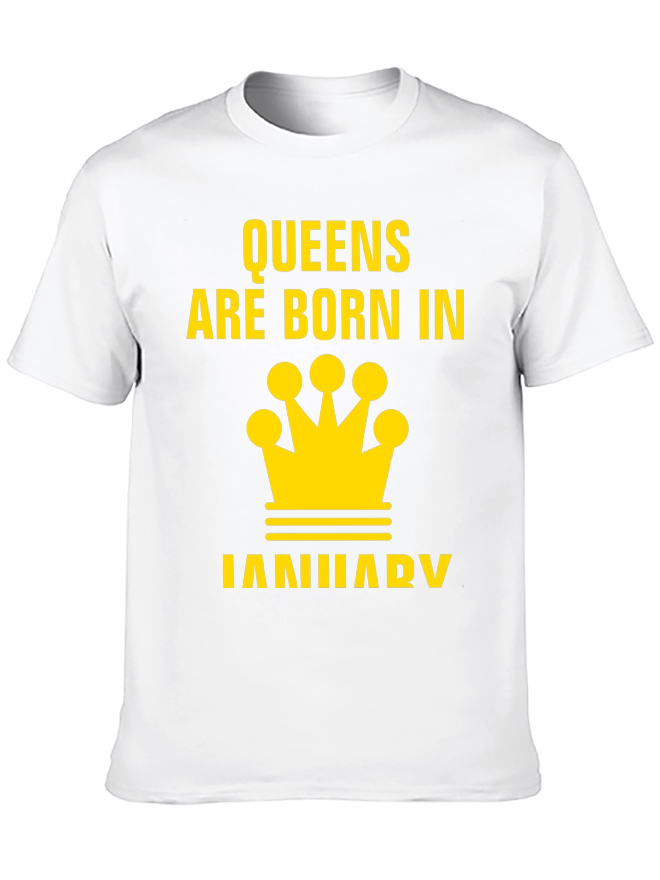 Queens Are Born In January T-Shirt