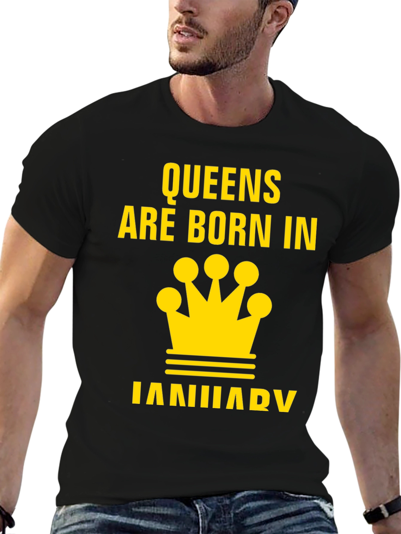 Queens Are Born In January T-Shirt