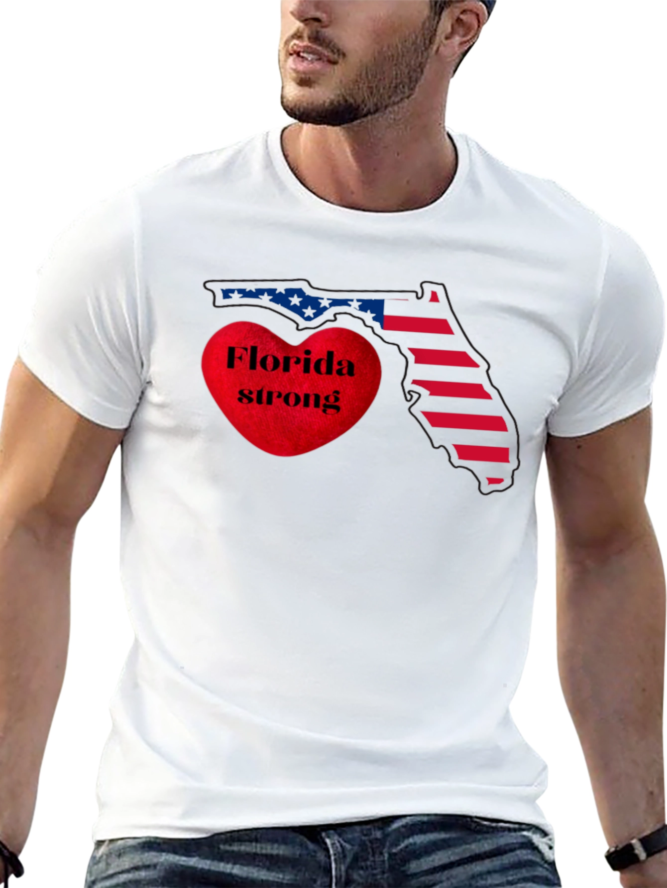 Florida Strong Patriotic T-Shirt