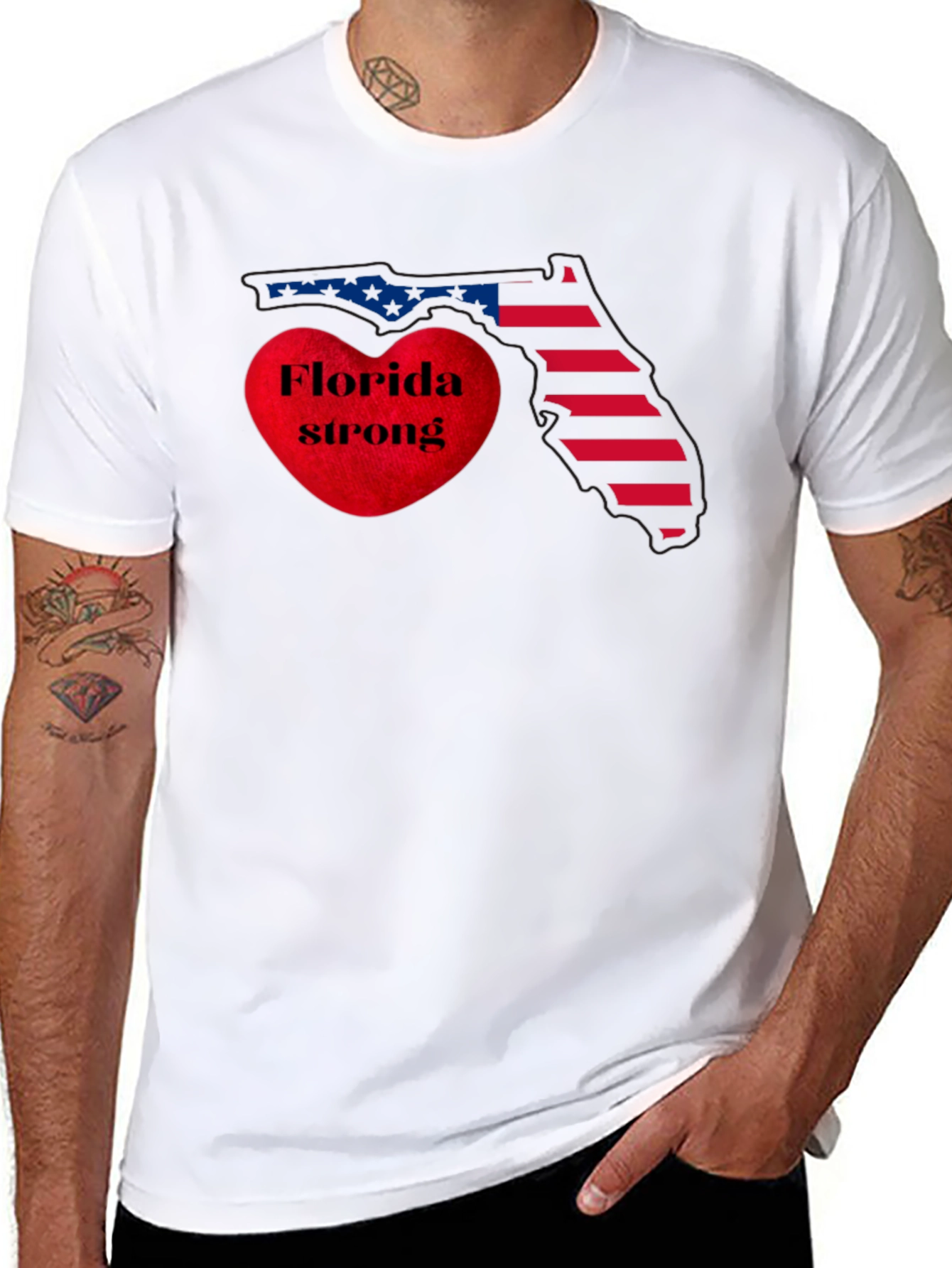 Florida Strong Patriotic T-Shirt