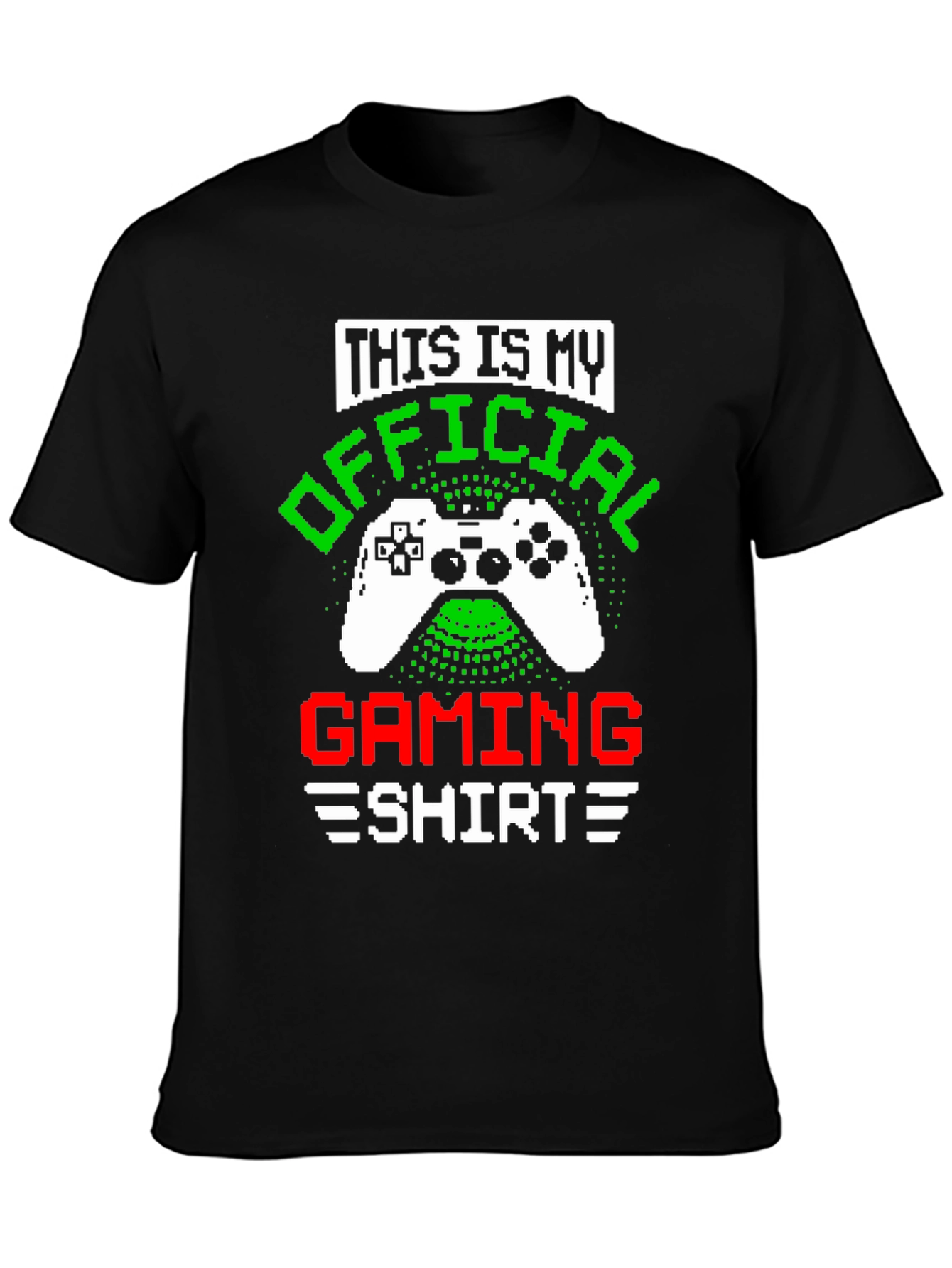 Official Gaming Shirt - Pixelated Gamer Tee