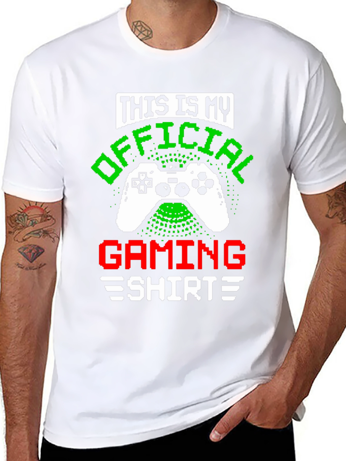 Official Gaming Shirt - Pixelated Gamer Tee