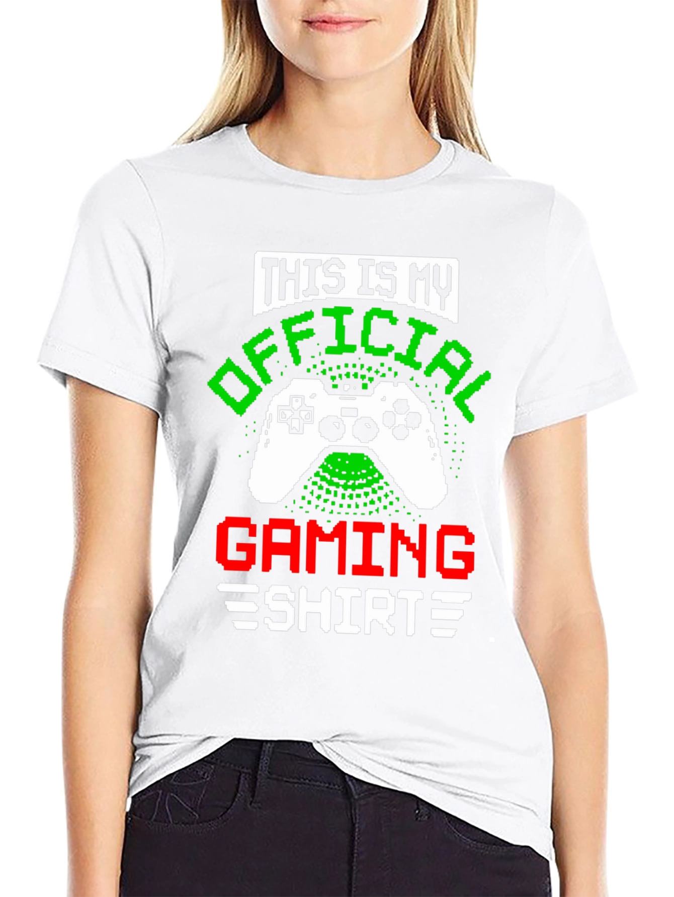 Official Gaming Shirt - Pixelated Gamer Tee