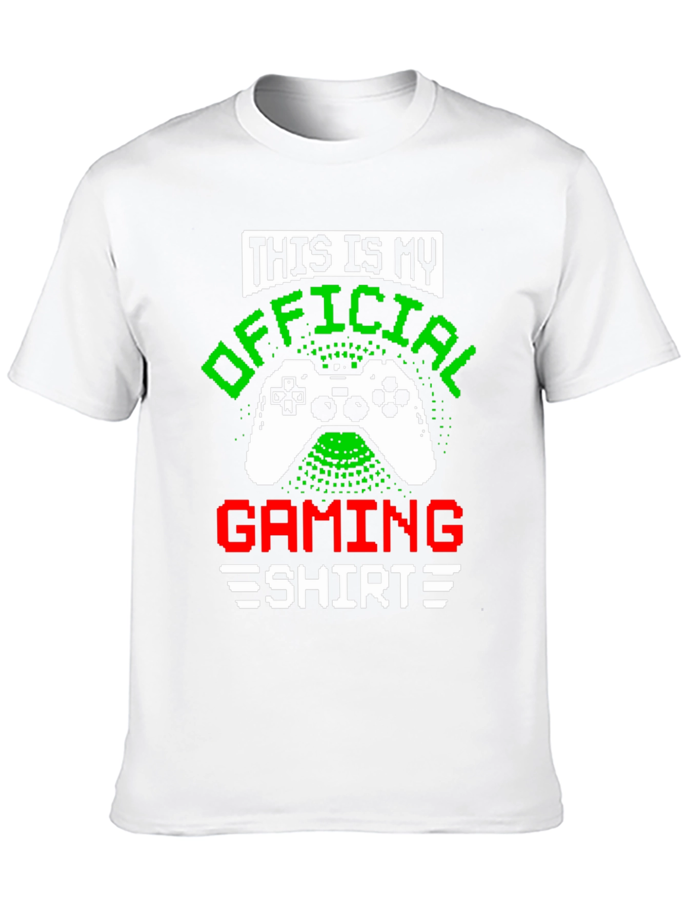 Official Gaming Shirt - Pixelated Gamer Tee