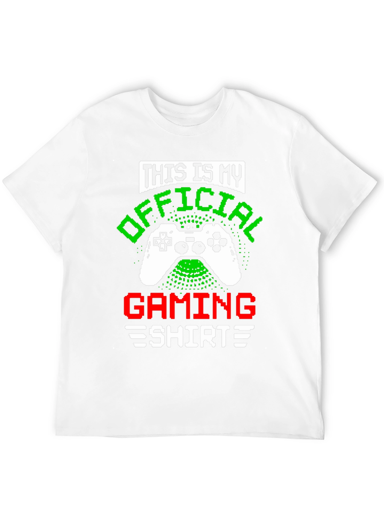 Official Gaming Shirt - Pixelated Gamer Tee