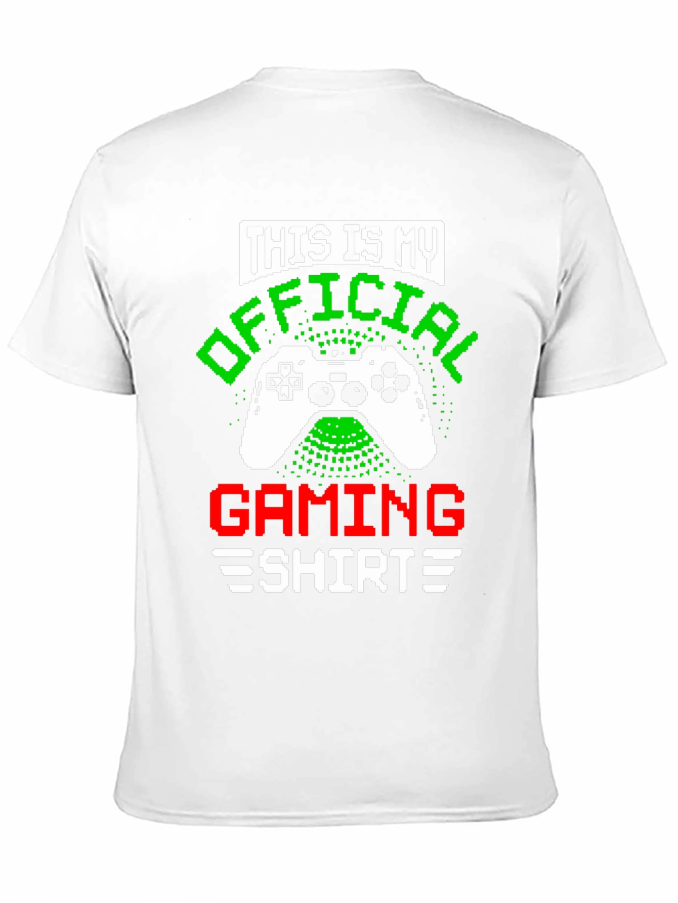 Official Gaming Shirt - Pixelated Gamer Tee