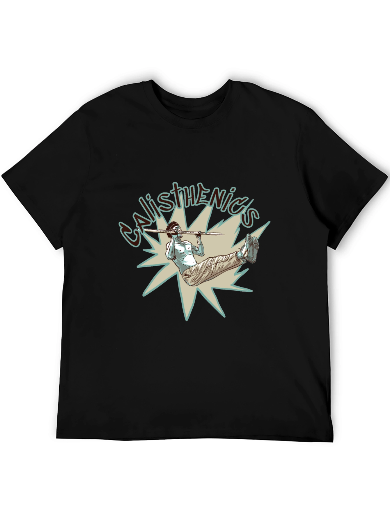 Calisthenics Graphic T-Shirt Black