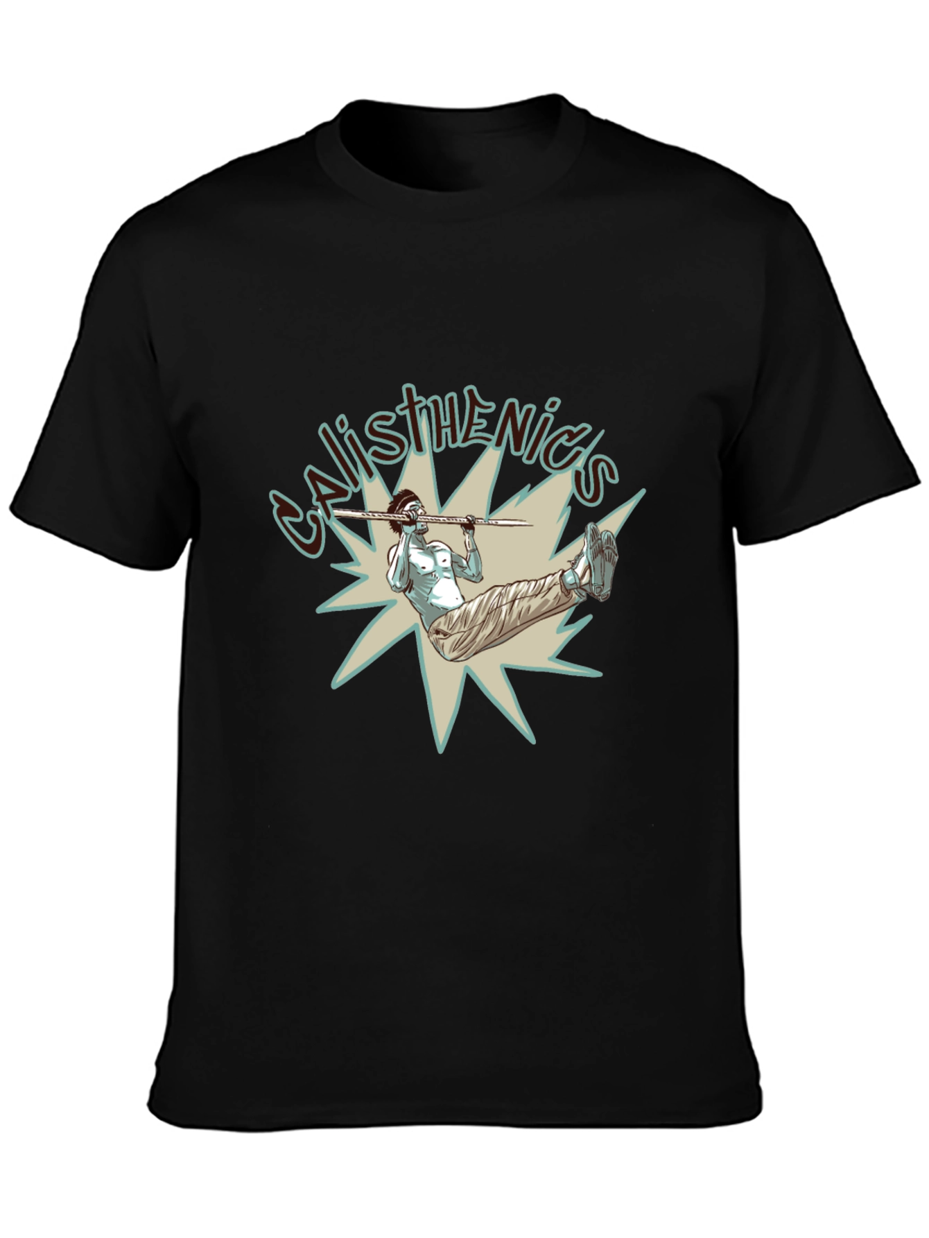 Calisthenics Graphic T-Shirt Black