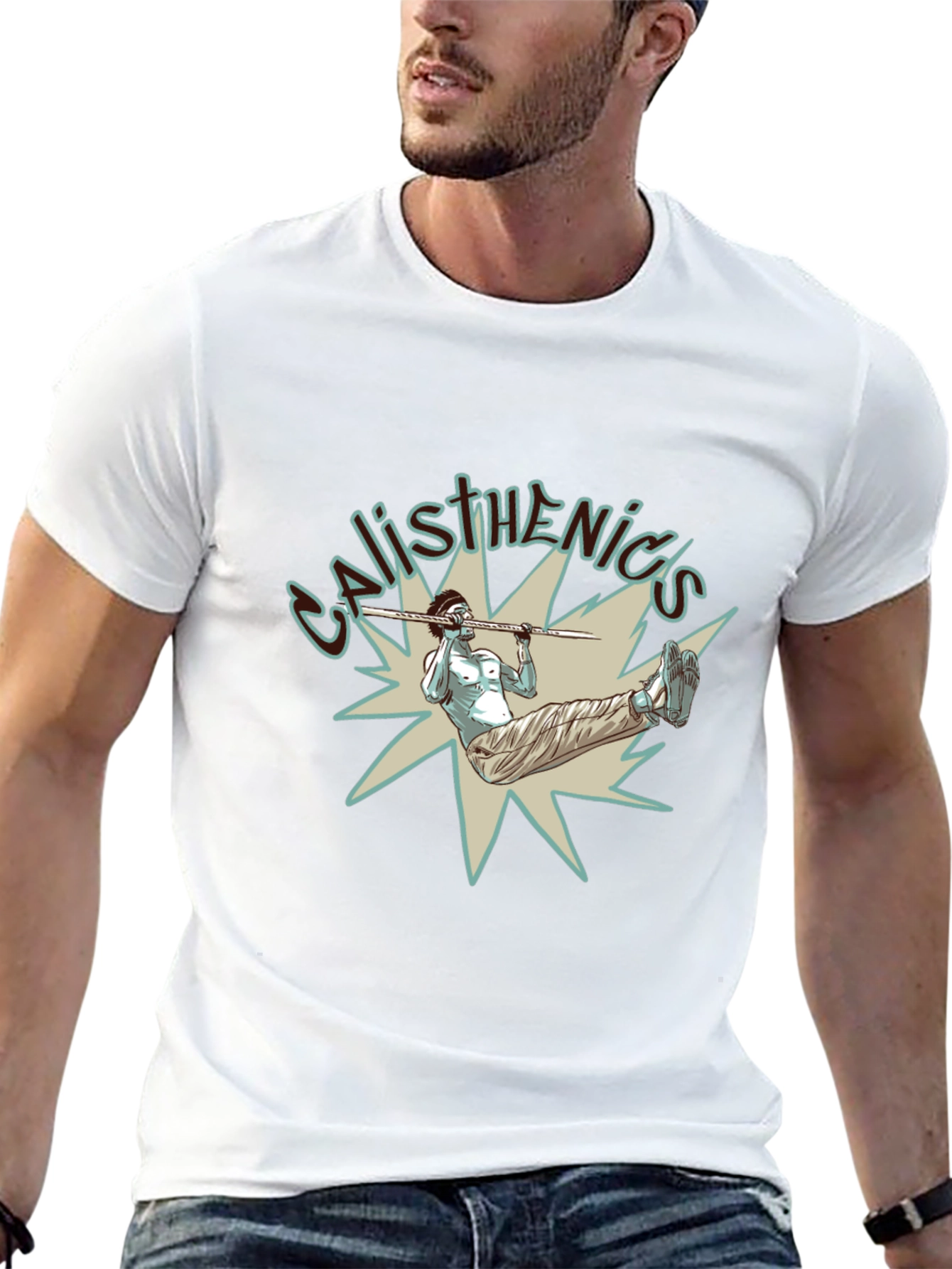 Calisthenics Graphic T-Shirt Black