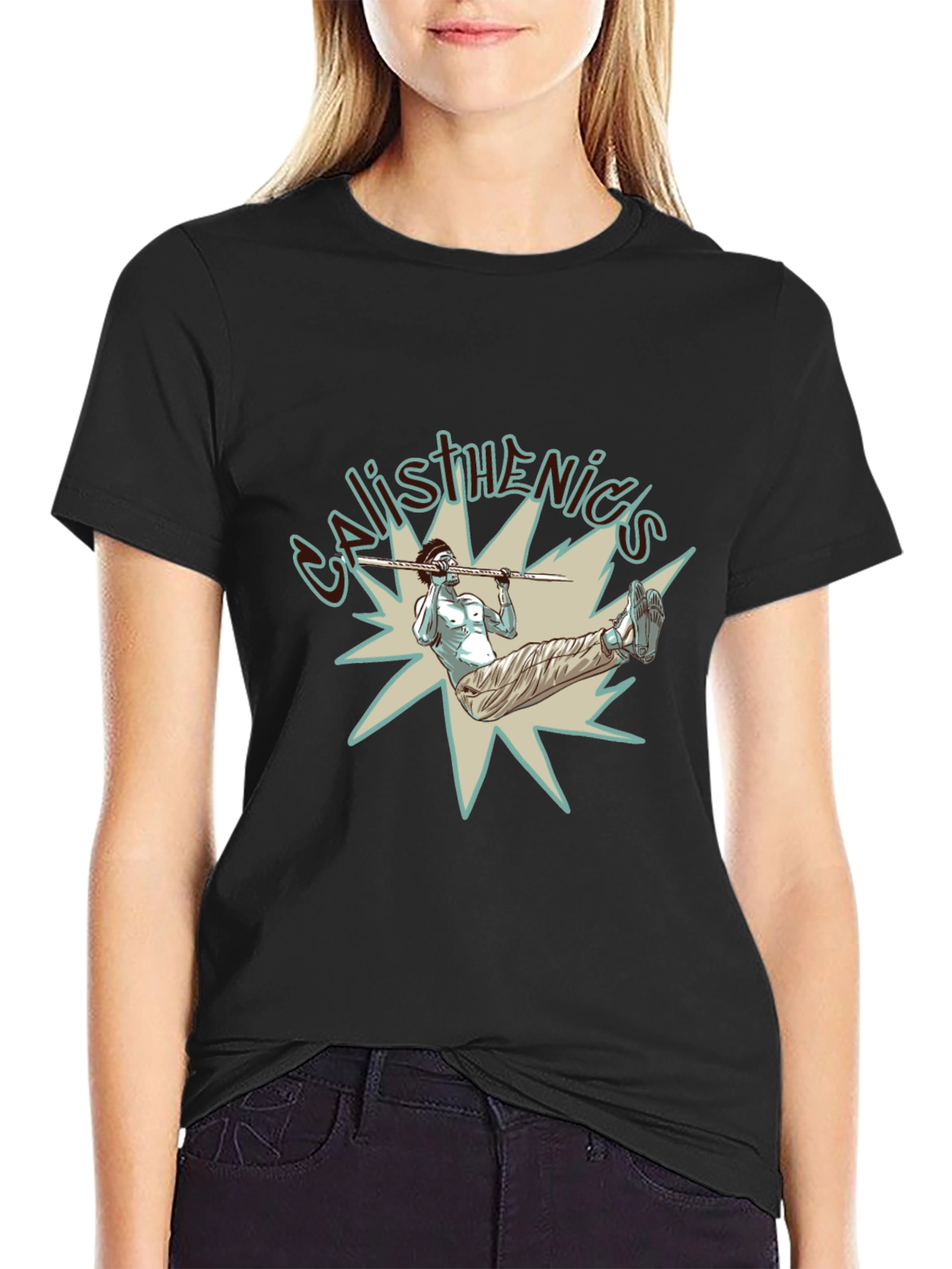 Calisthenics Graphic T-Shirt Black
