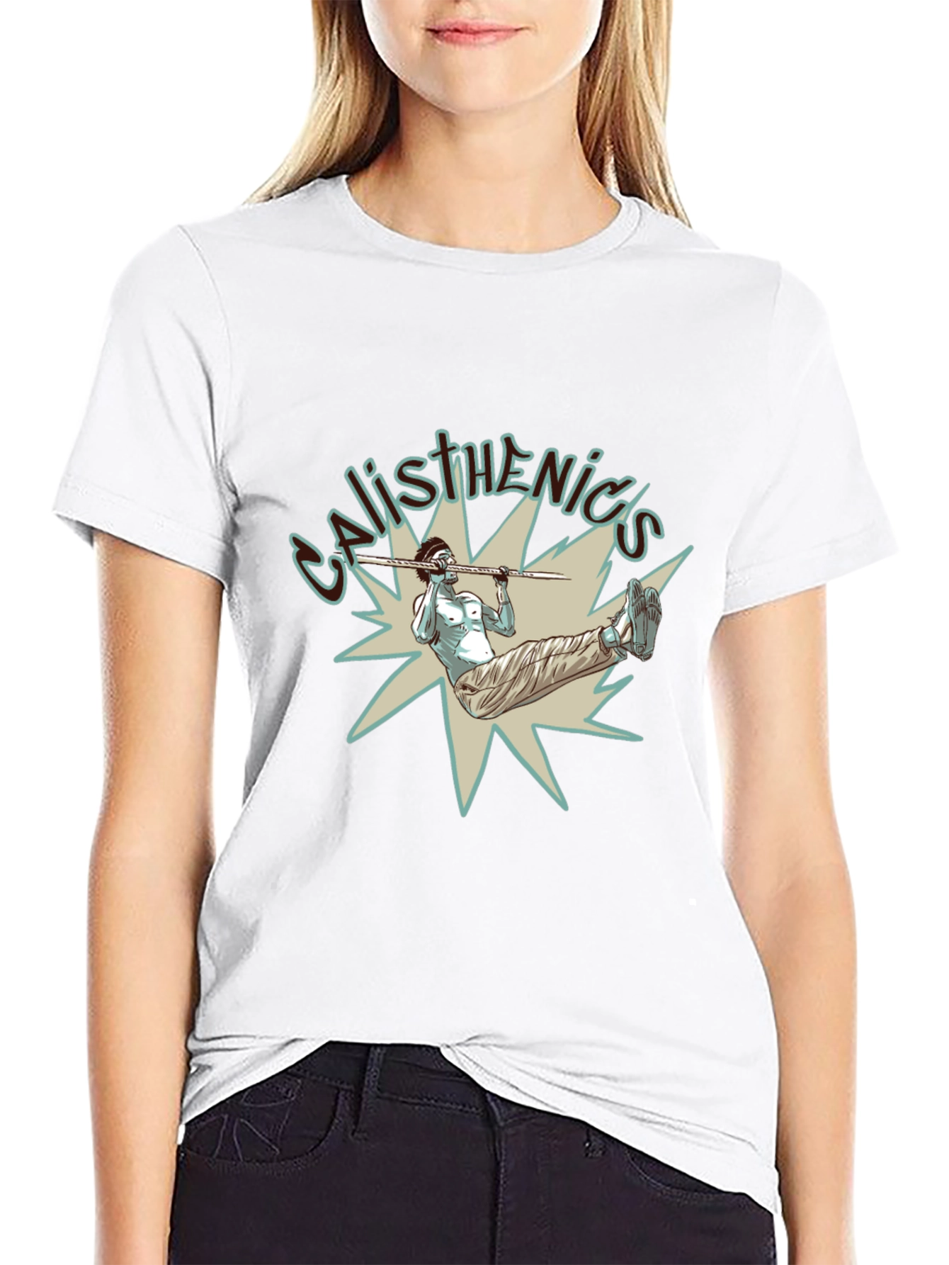 Calisthenics Graphic T-Shirt Black