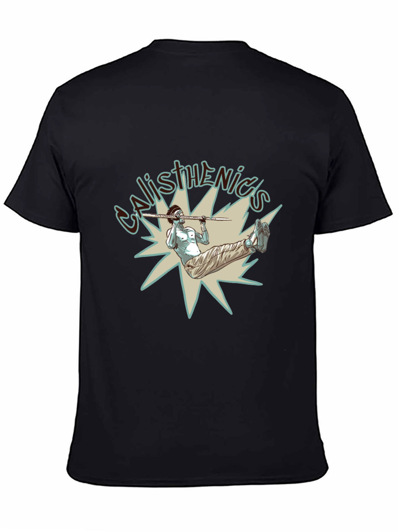 Calisthenics Graphic T-Shirt Black