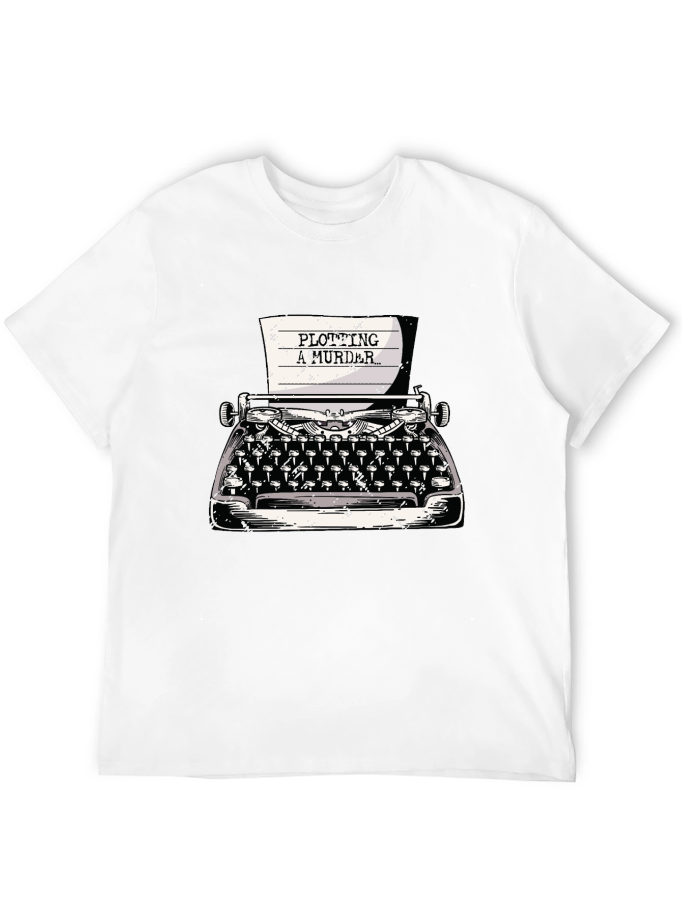 Plotting A Murder T-Shirt Writer Gift
