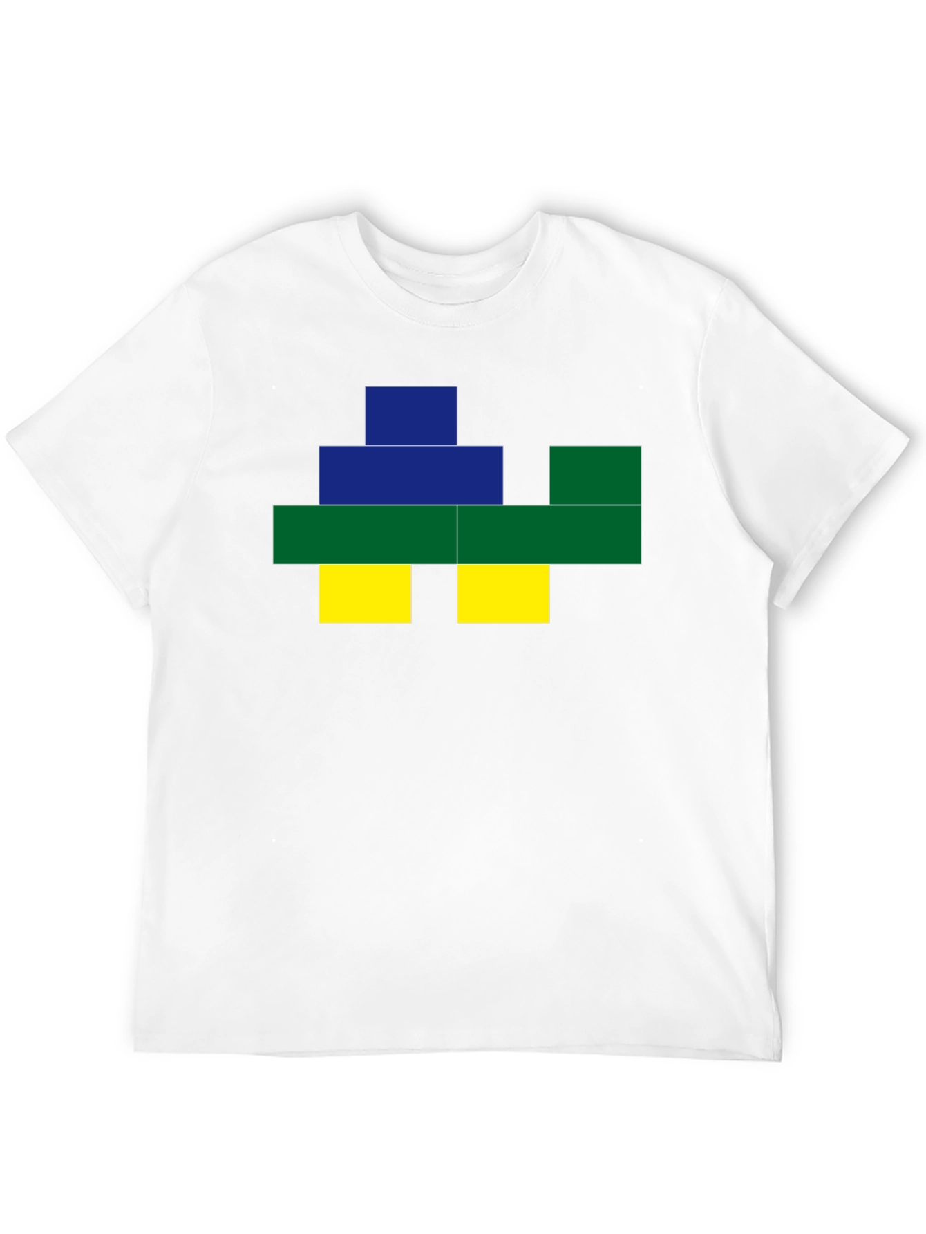 Pixel Art Graphic Tee - Black