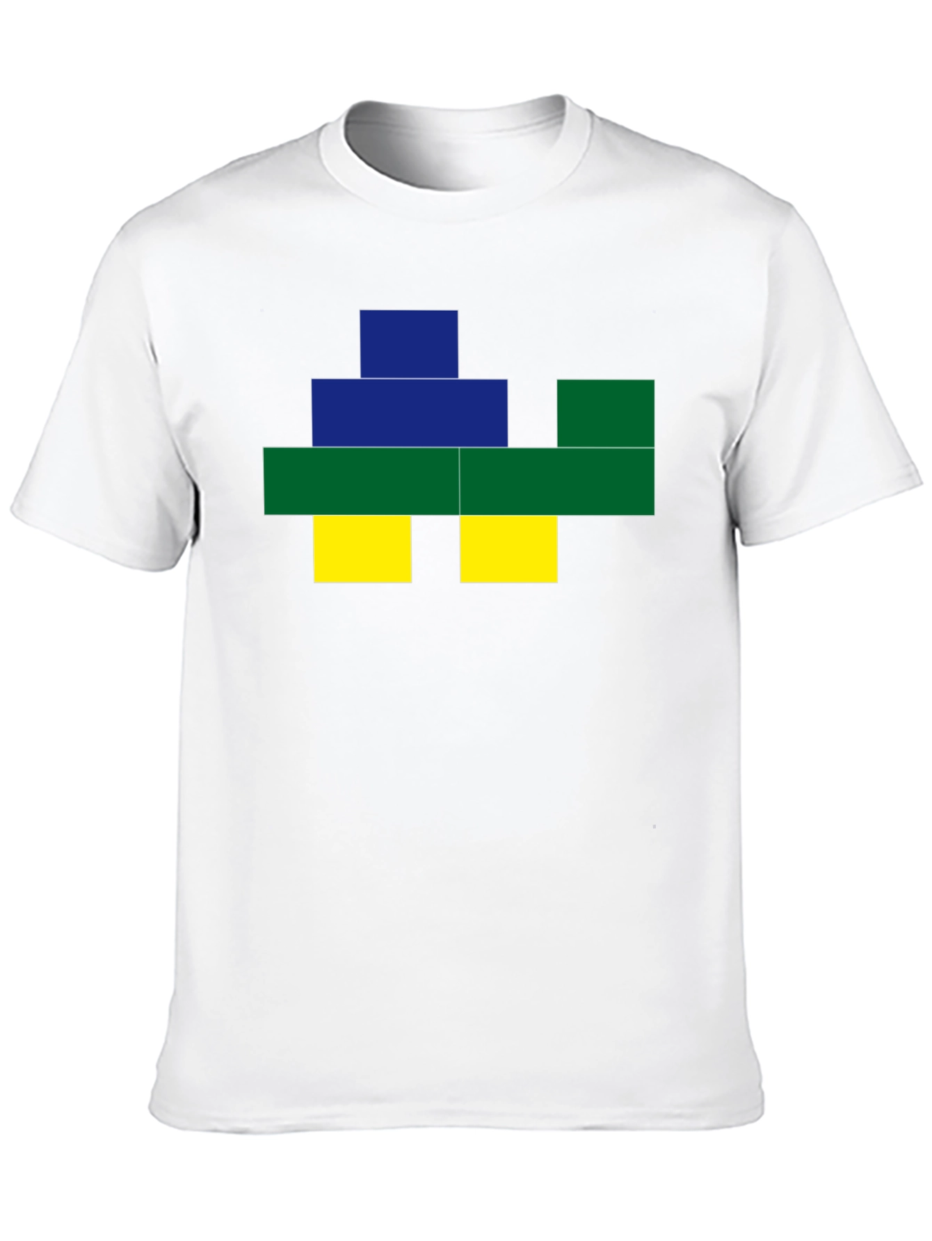 Pixel Art Graphic Tee - Black