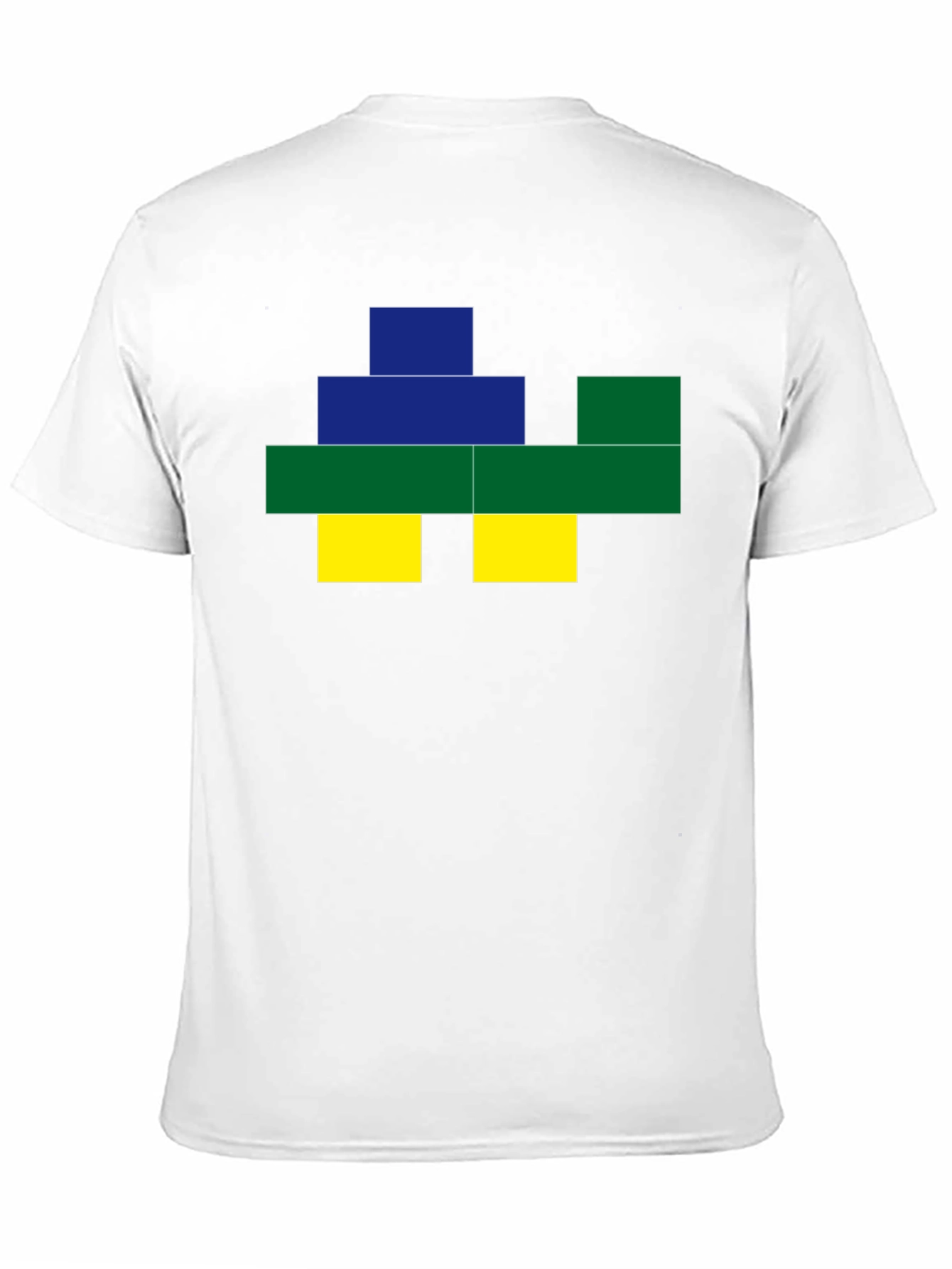 Pixel Art Graphic Tee - Black