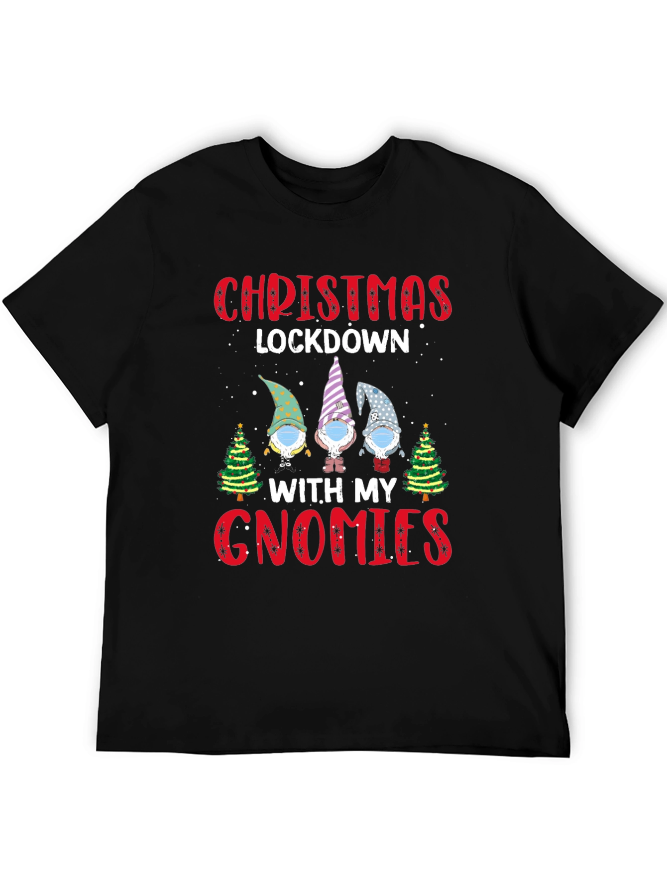 Christmas Lockdown Gnomies Tee