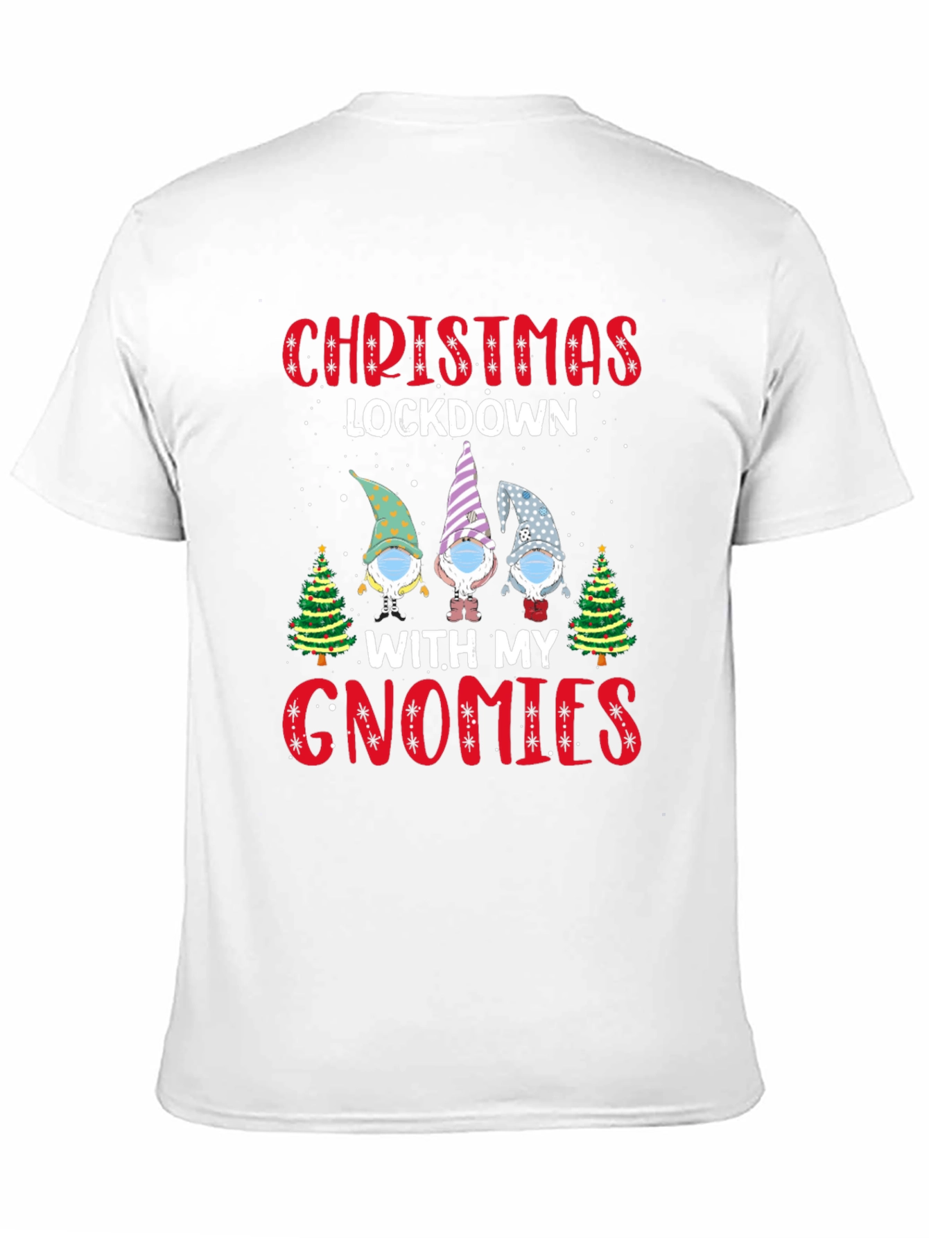 Christmas Lockdown Gnomies Tee