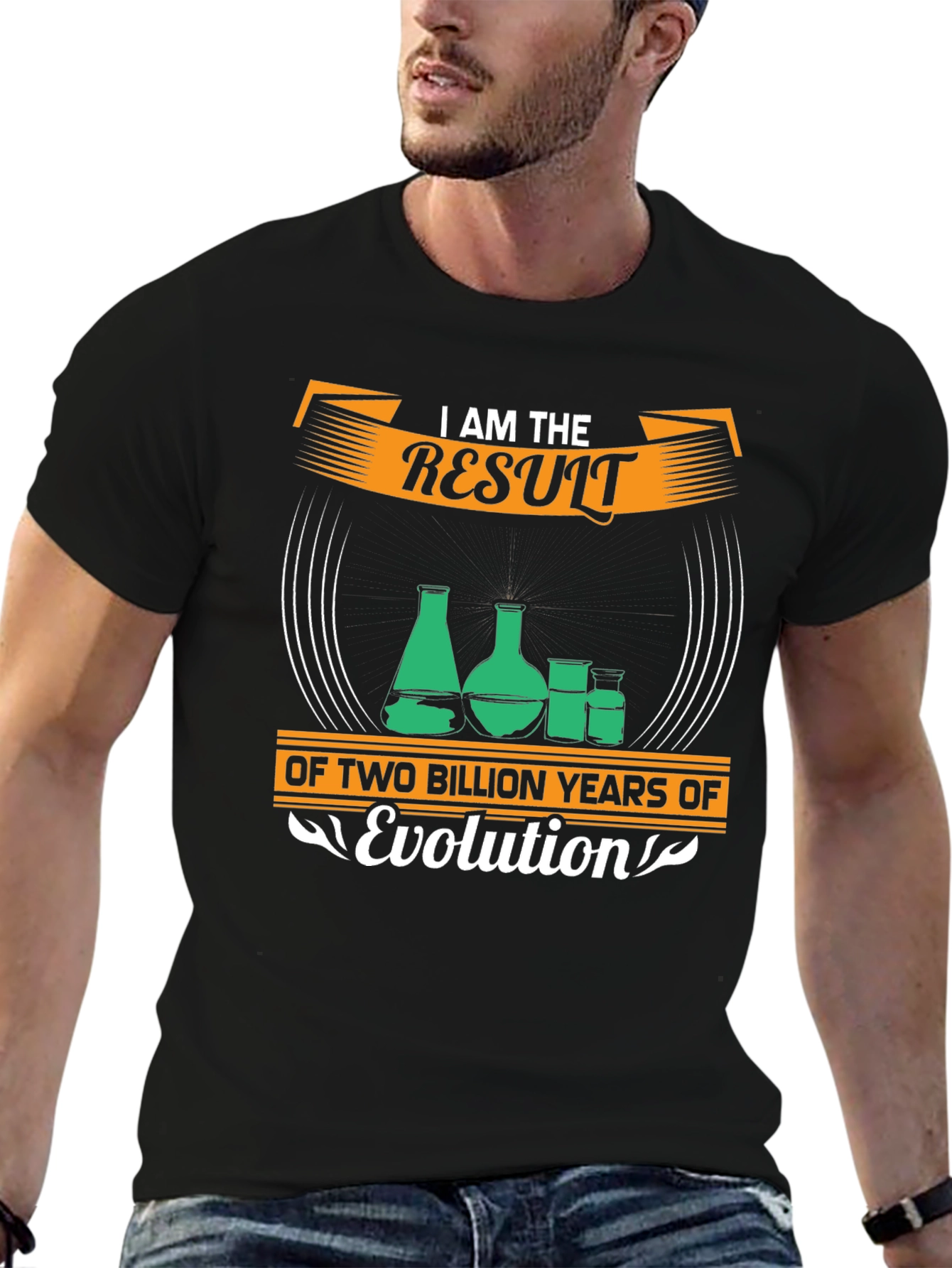 I Am The Result of Evolution Graphic Tee