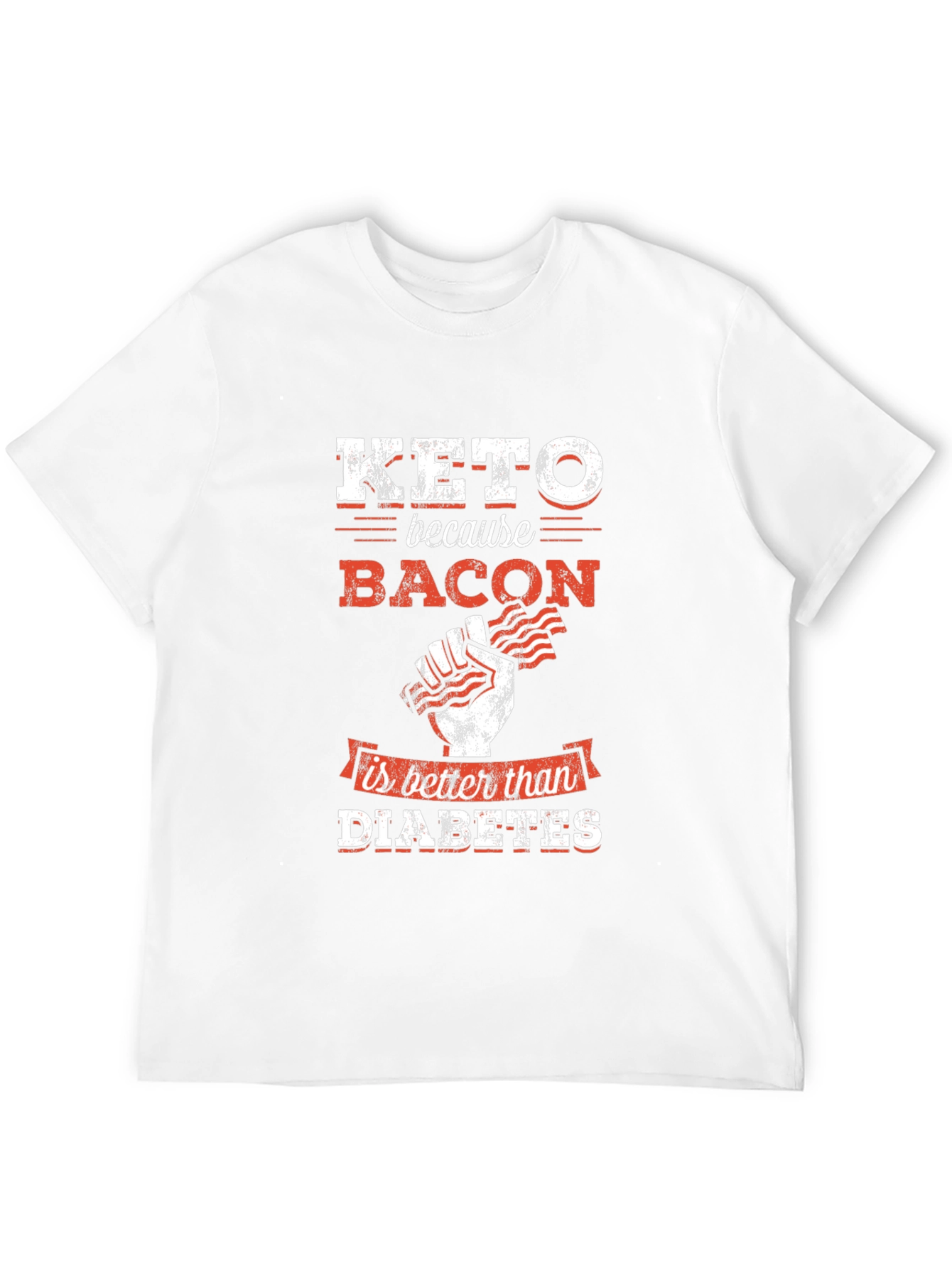 Keto Bacon T-Shirt - Better Than Diabetes