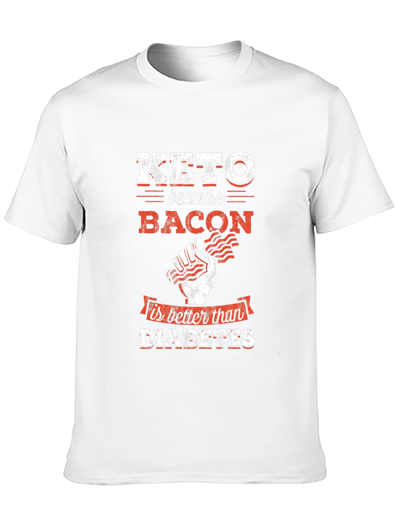 Keto Bacon T-Shirt - Better Than Diabetes