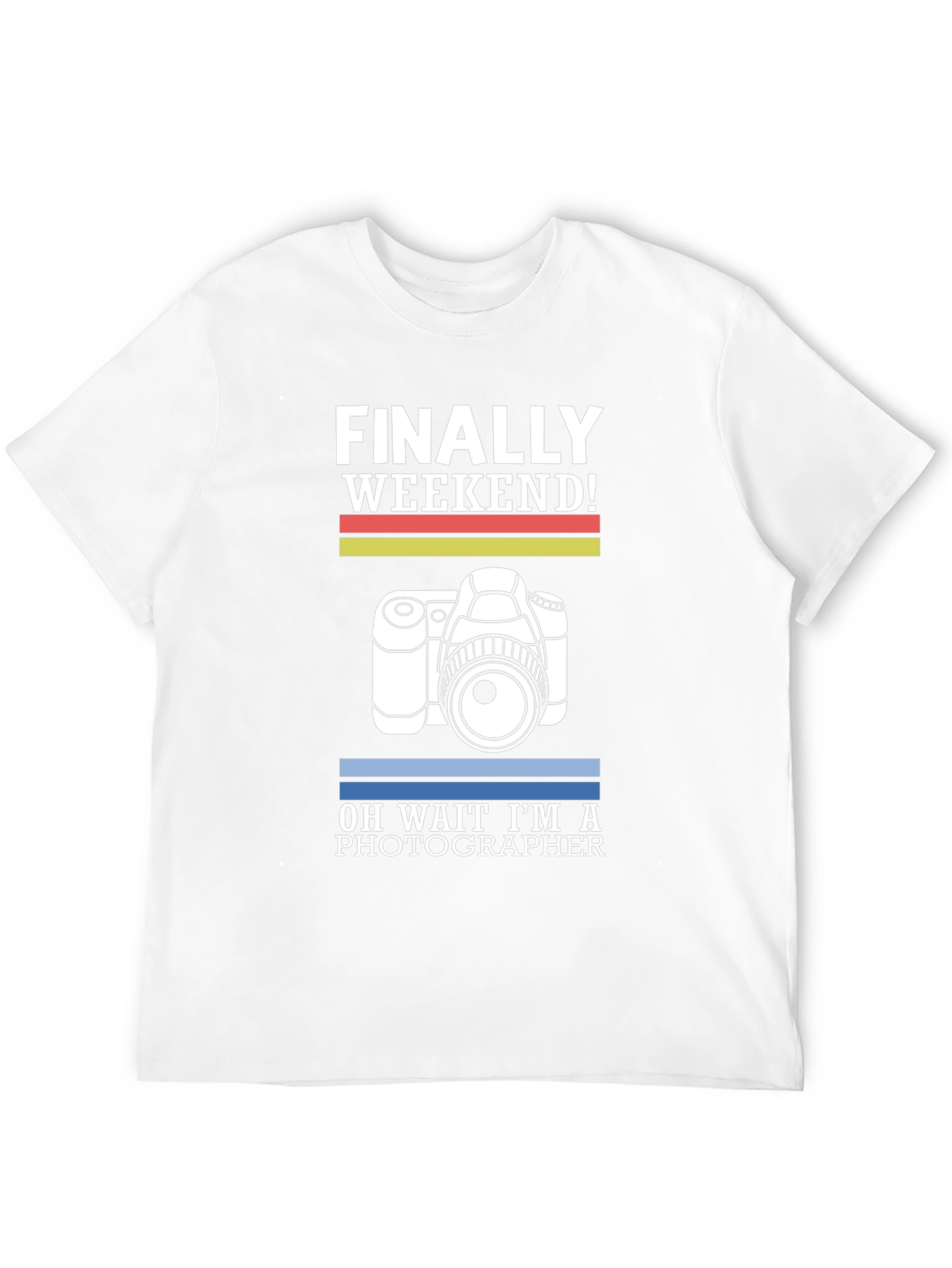 Photographer Weekend T-Shirt -  Funny Camera Tee