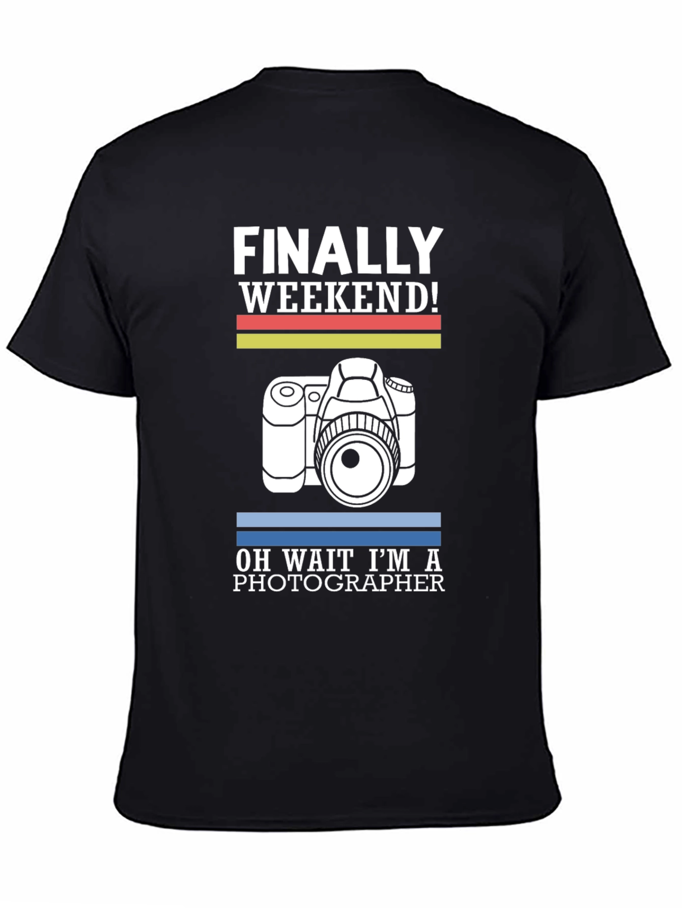 Photographer Weekend T-Shirt -  Funny Camera Tee