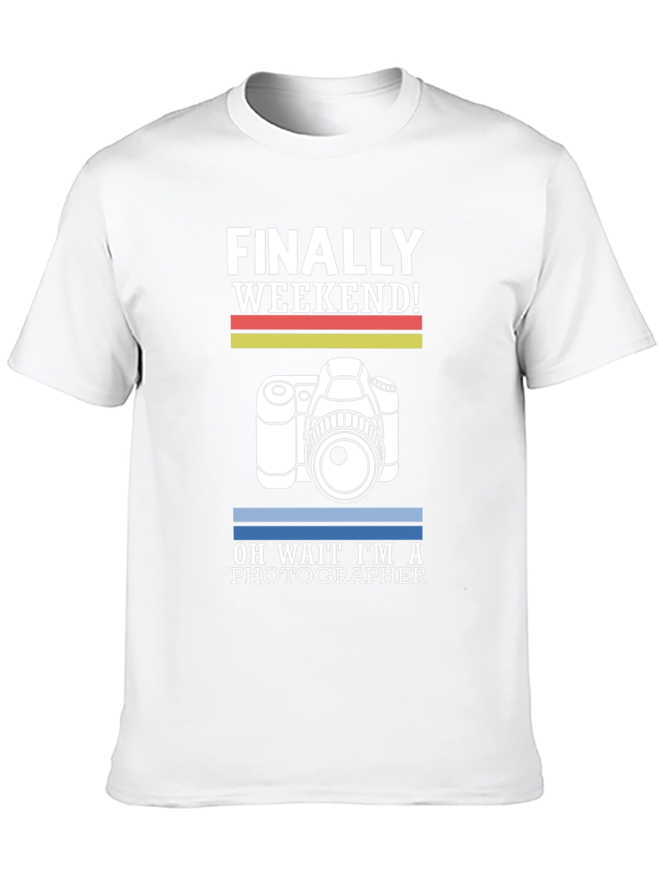 Photographer Weekend T-Shirt -  Funny Camera Tee